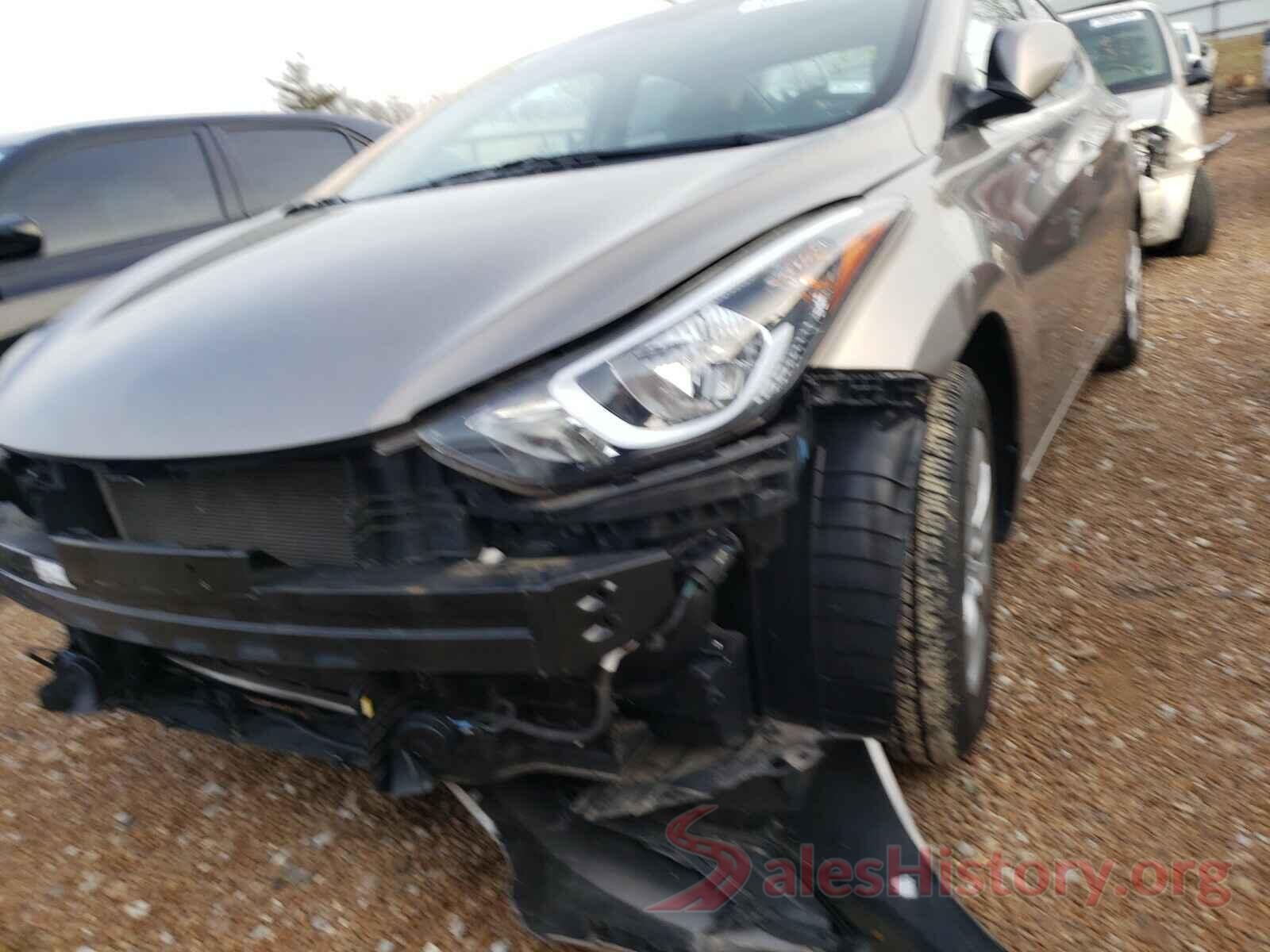 5NPDH4AE6GH712666 2016 HYUNDAI ELANTRA