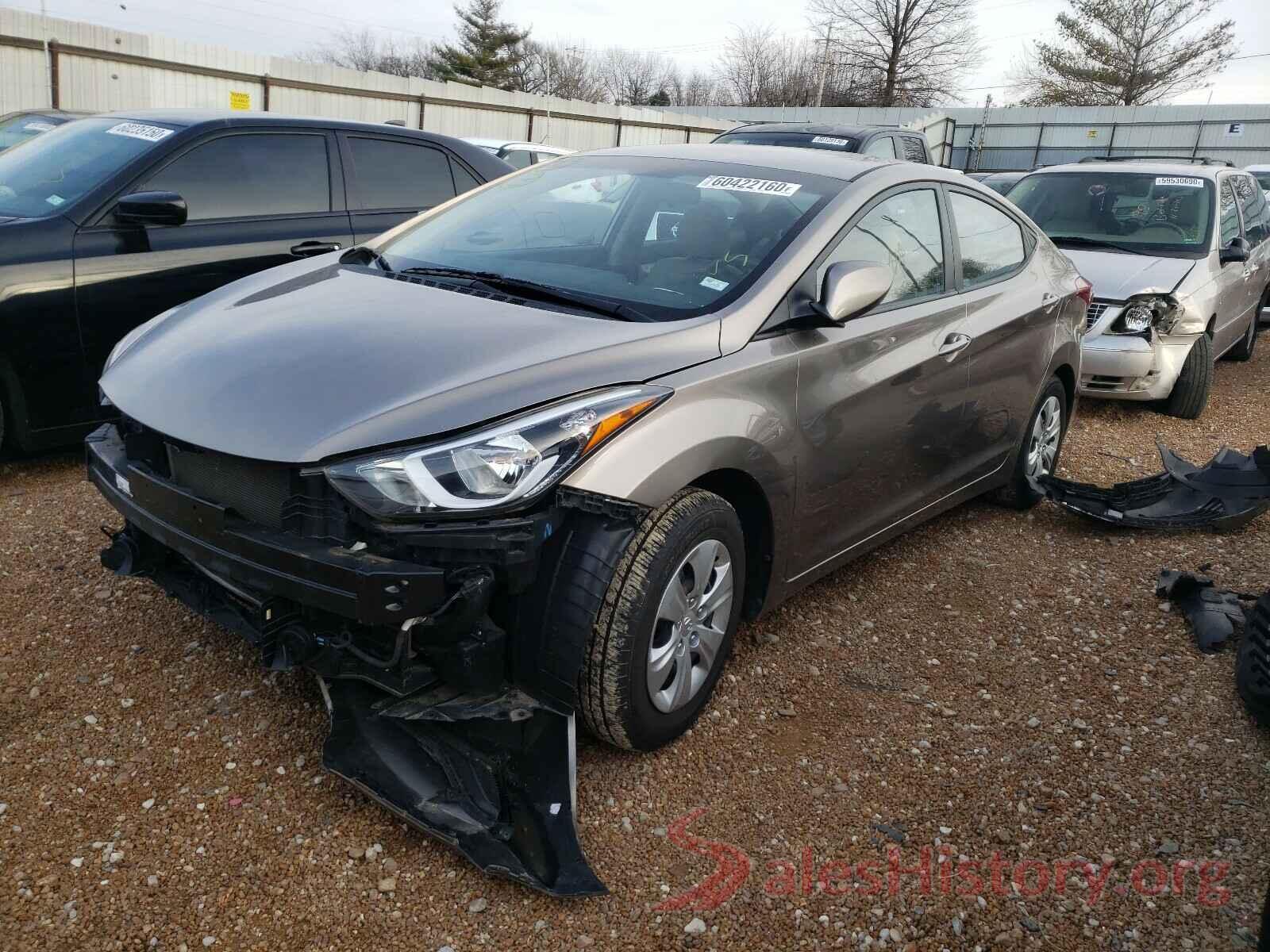 5NPDH4AE6GH712666 2016 HYUNDAI ELANTRA