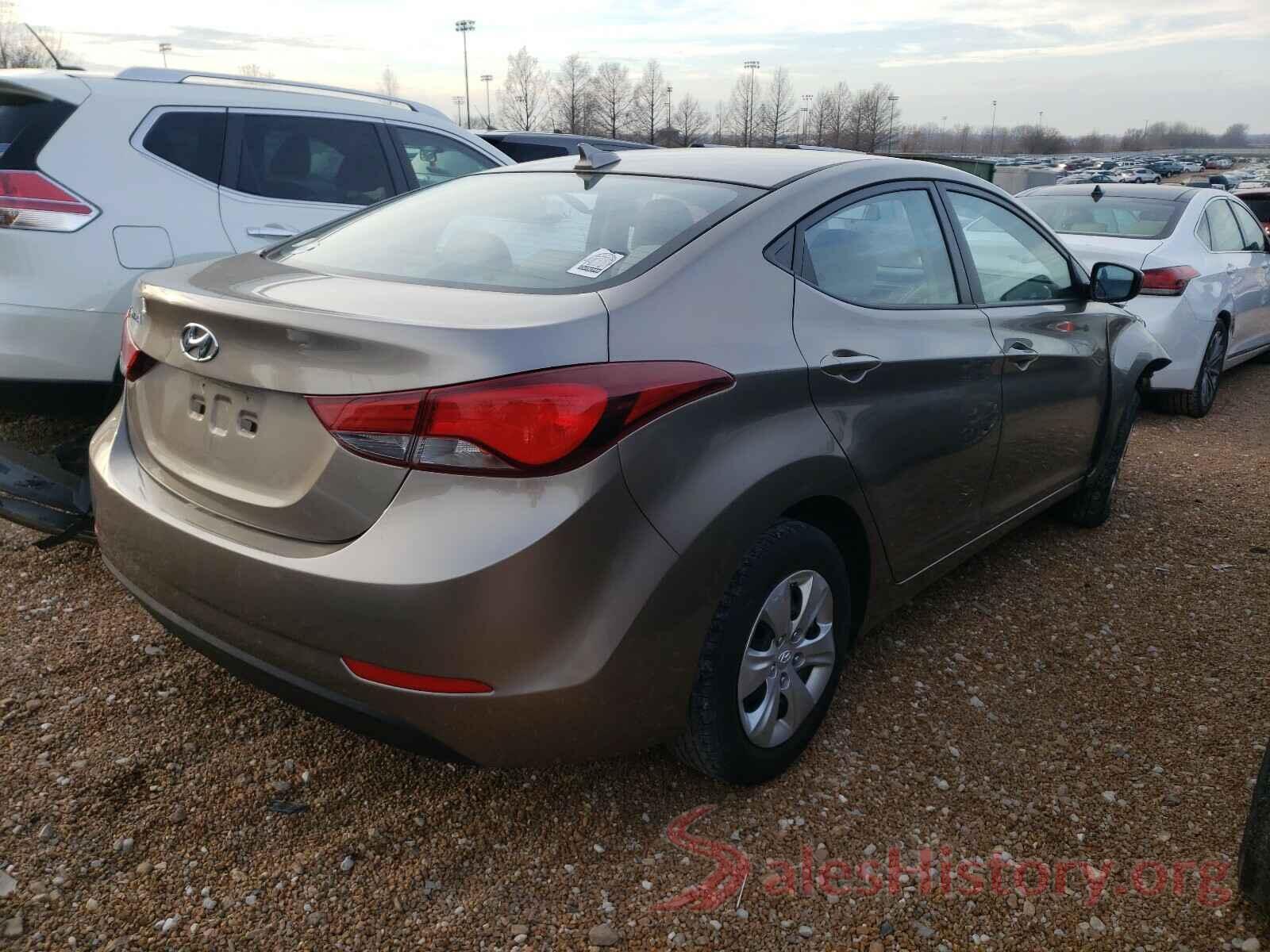 5NPDH4AE6GH712666 2016 HYUNDAI ELANTRA