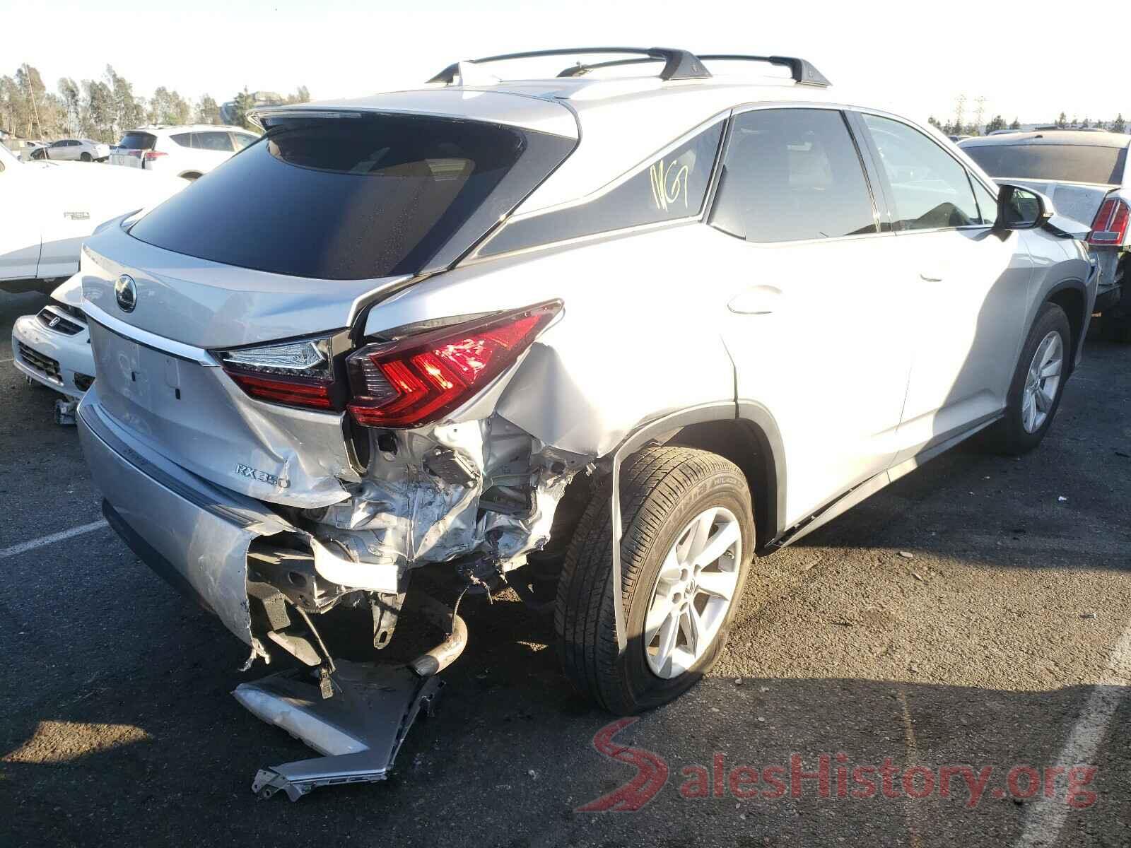 2T2ZZMCA7GC020170 2016 LEXUS RX350