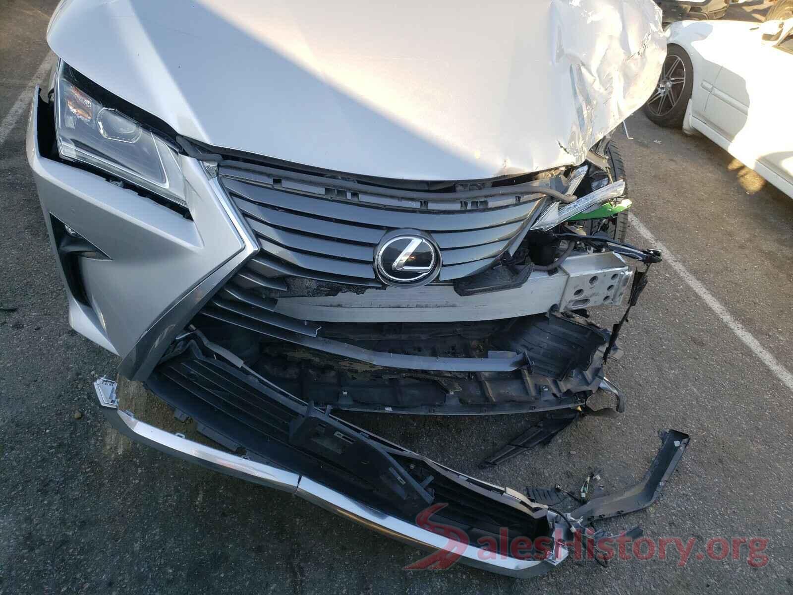 2T2ZZMCA7GC020170 2016 LEXUS RX350