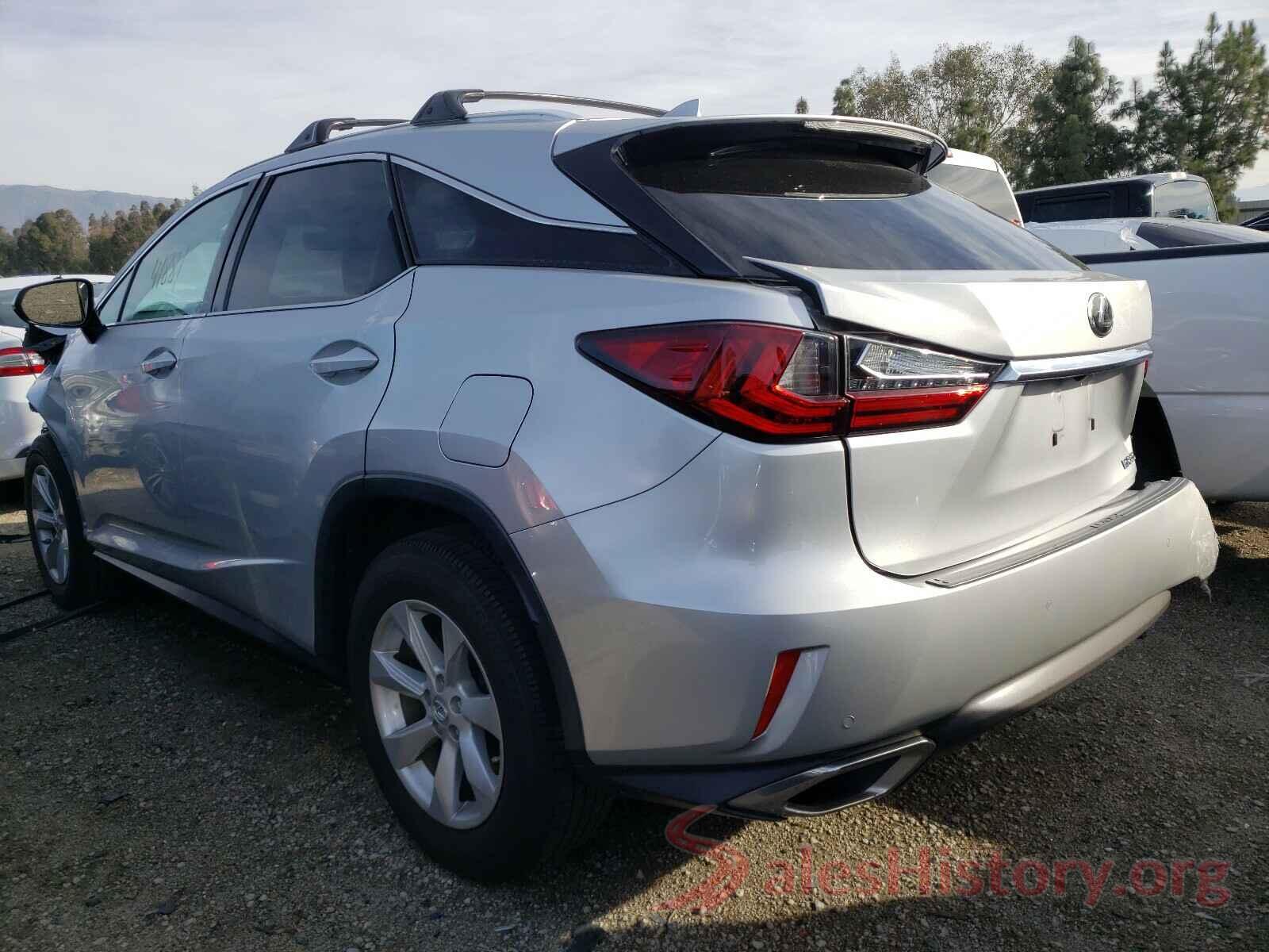 2T2ZZMCA7GC020170 2016 LEXUS RX350