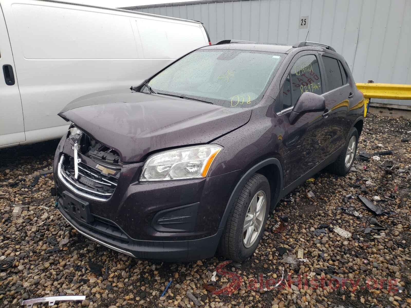 3GNCJPSB2GL153954 2016 CHEVROLET TRAX