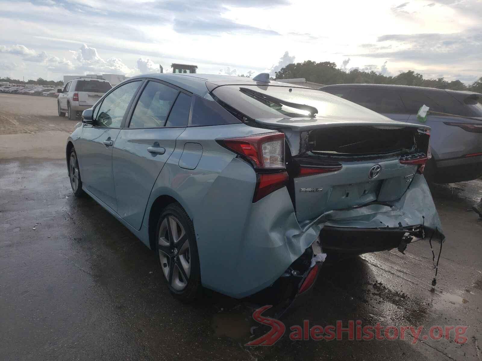 JTDKARFU4L3116941 2020 TOYOTA PRIUS