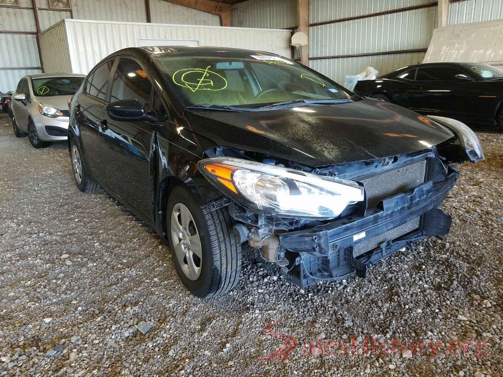 KNAFK4A65G5563036 2016 KIA FORTE