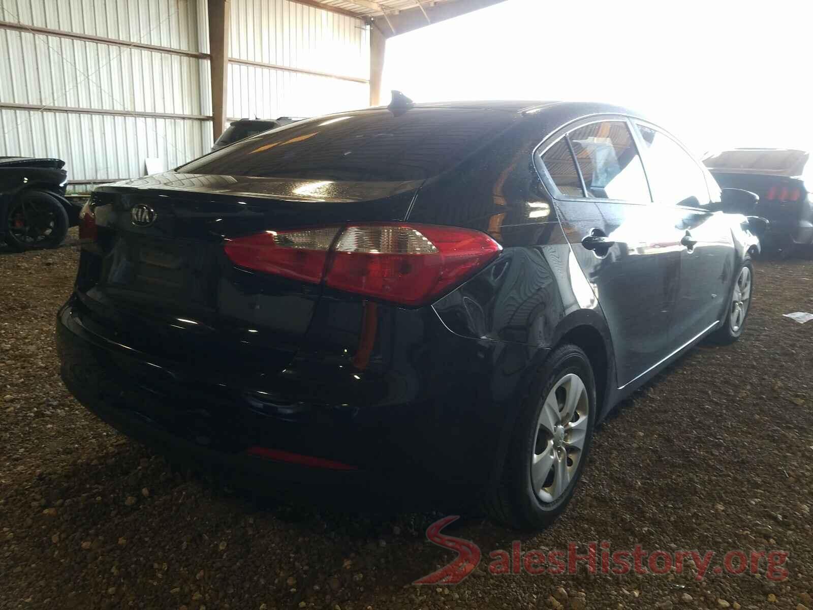 KNAFK4A65G5563036 2016 KIA FORTE