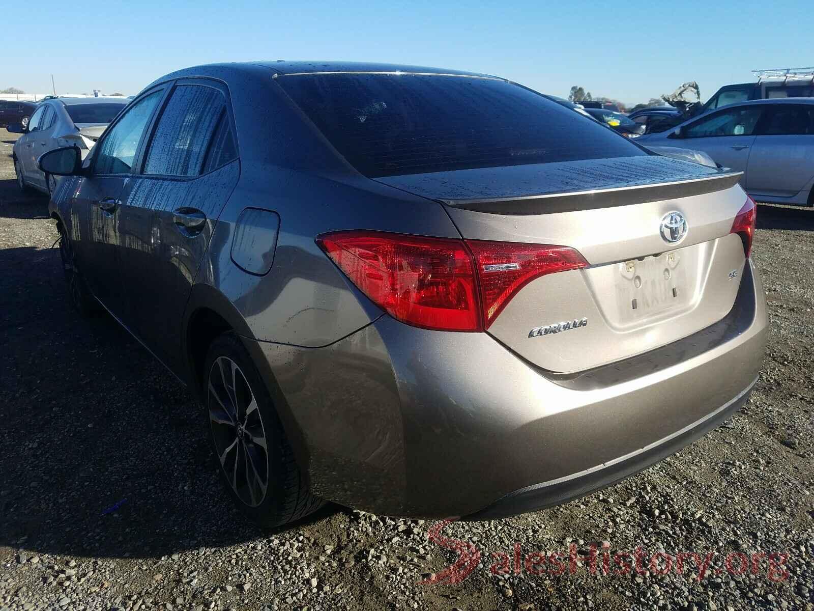 2T1BURHE7HC764592 2017 TOYOTA COROLLA