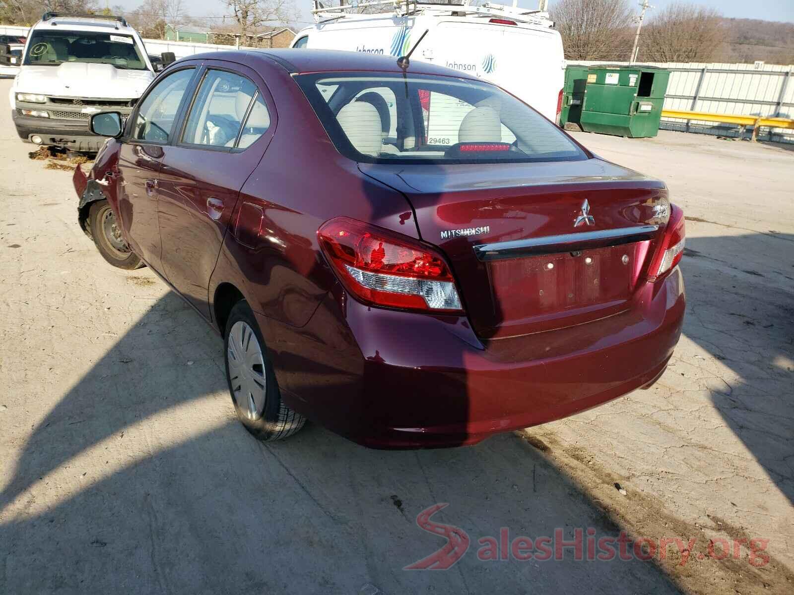 ML32F3FJ2JHF04678 2018 MITSUBISHI MIRAGE