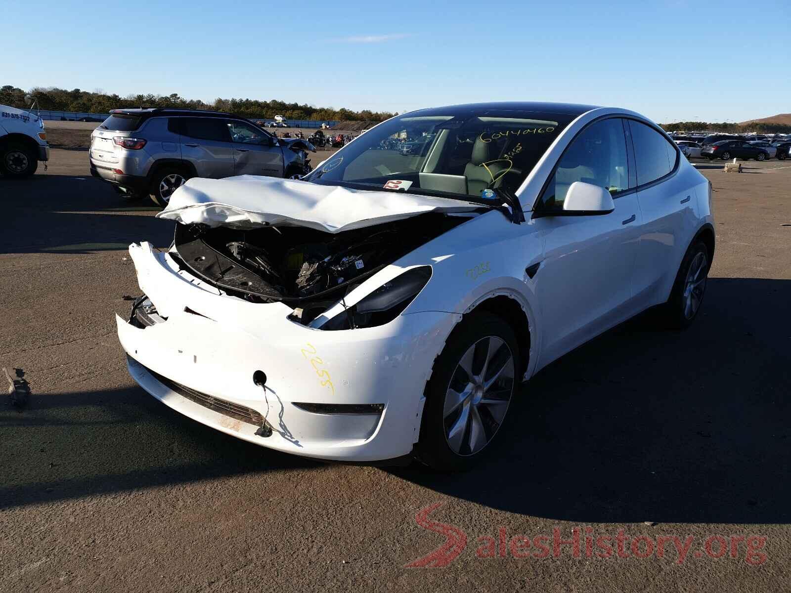 5YJYGDEE8MF077846 2021 TESLA MODEL Y