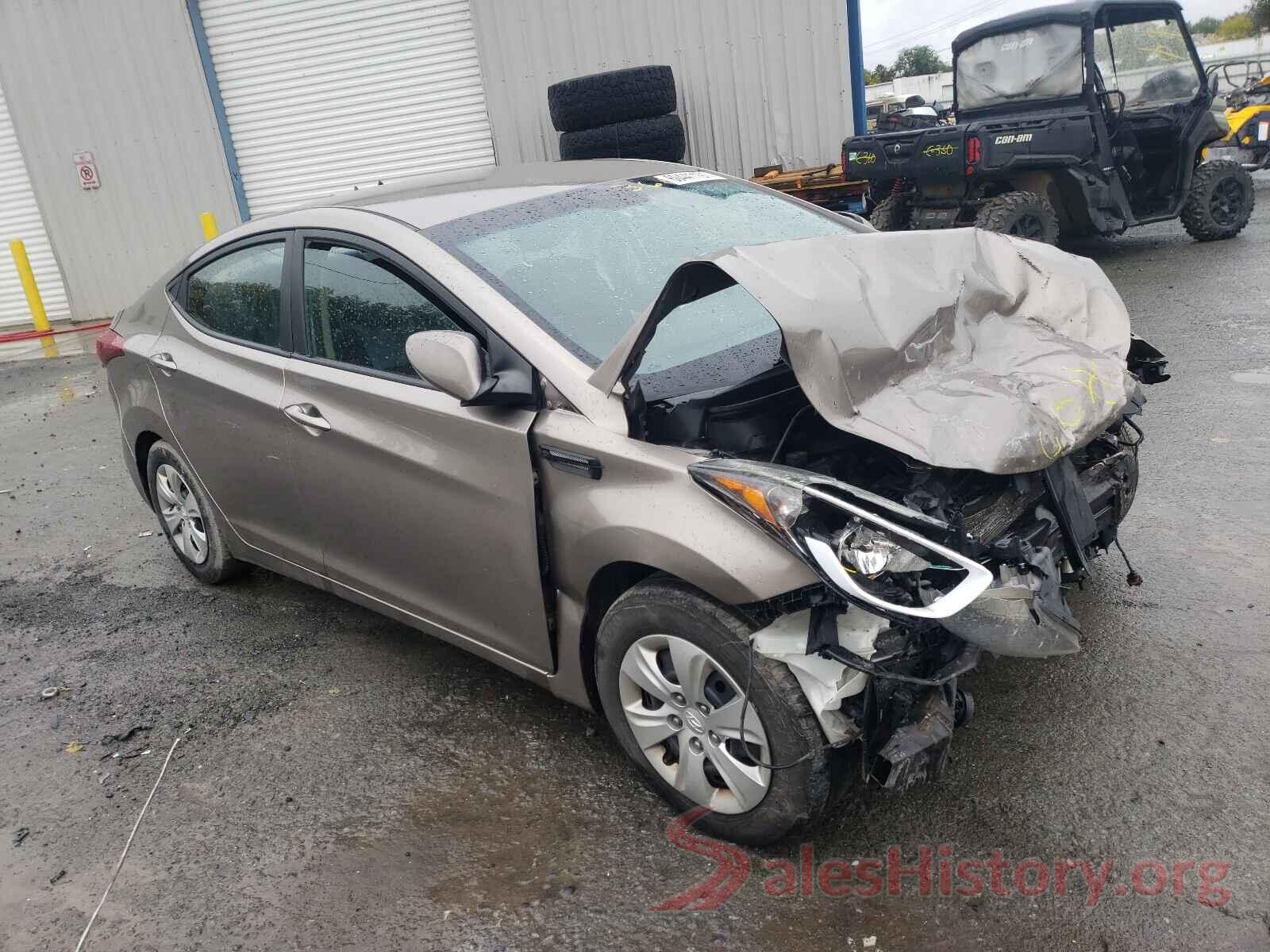 5NPDH4AE5GH677151 2016 HYUNDAI ELANTRA