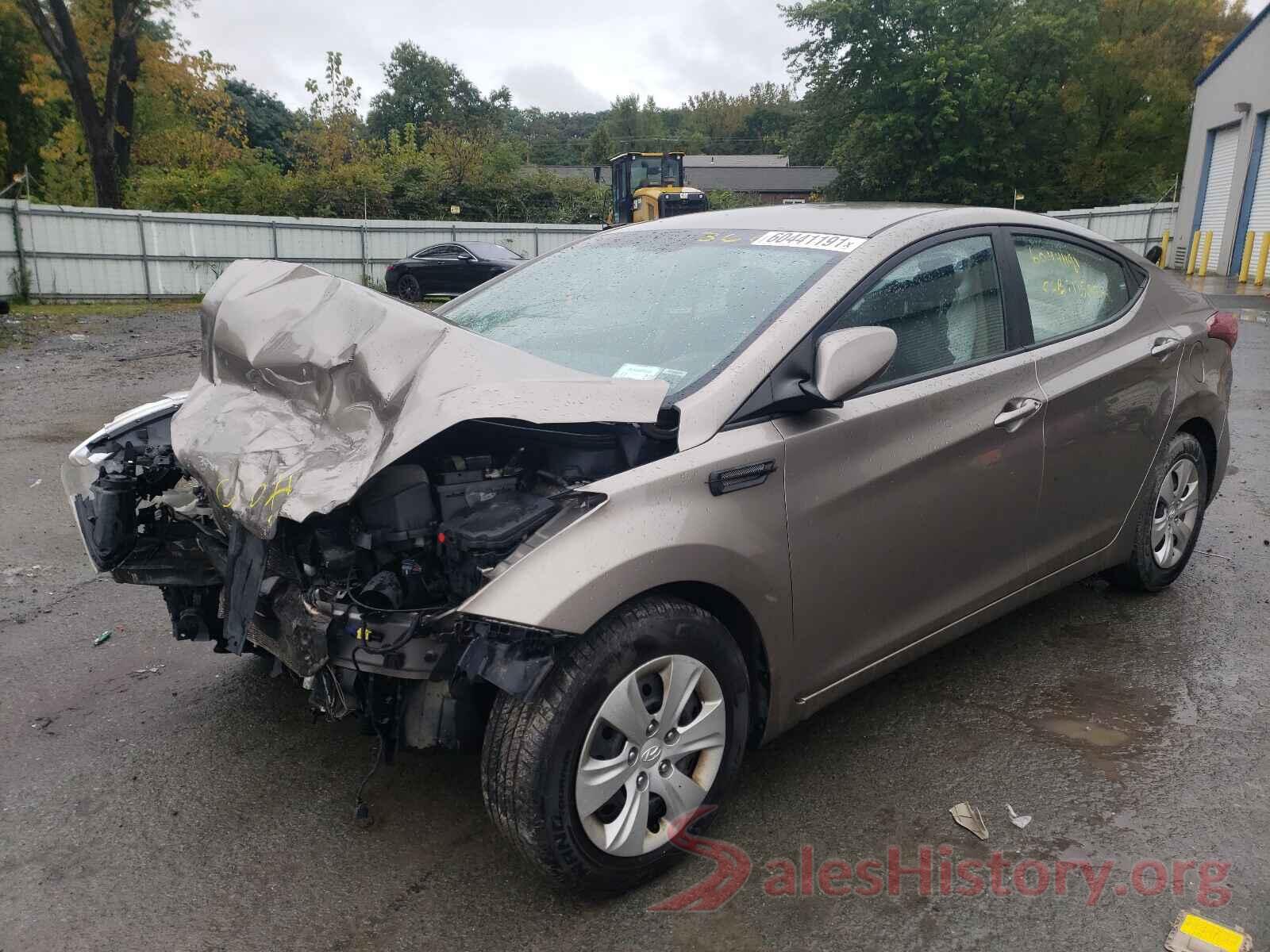 5NPDH4AE5GH677151 2016 HYUNDAI ELANTRA