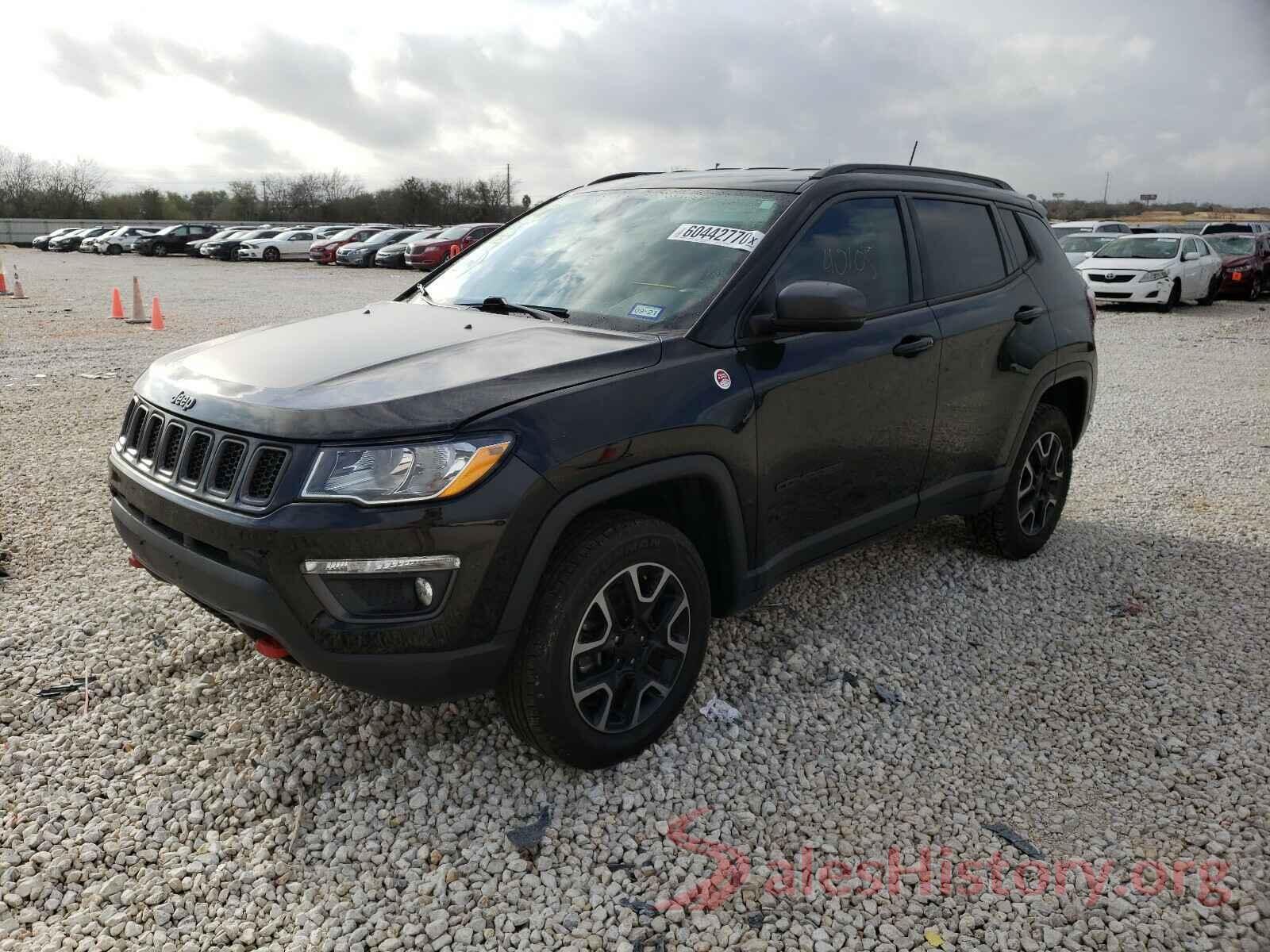 3C4NJDDB4KT671537 2019 JEEP COMPASS