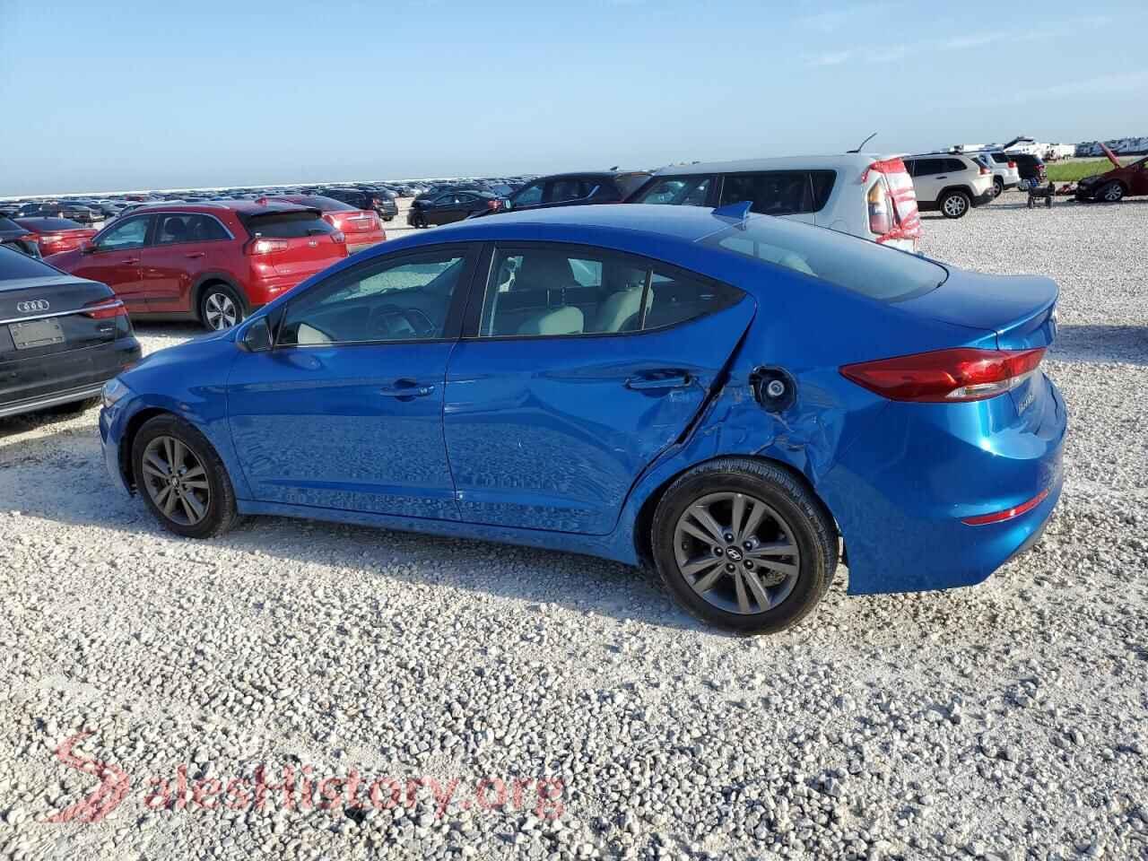 2017 HYUNDAI ELANTRA VIN 5NPD84LF6HH079335, front view