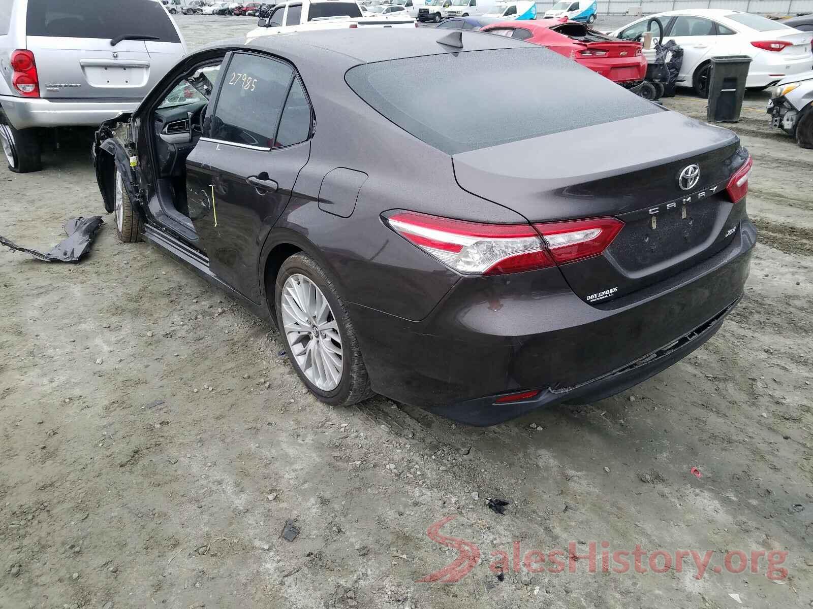 4T1B11HK9KU703587 2019 TOYOTA CAMRY