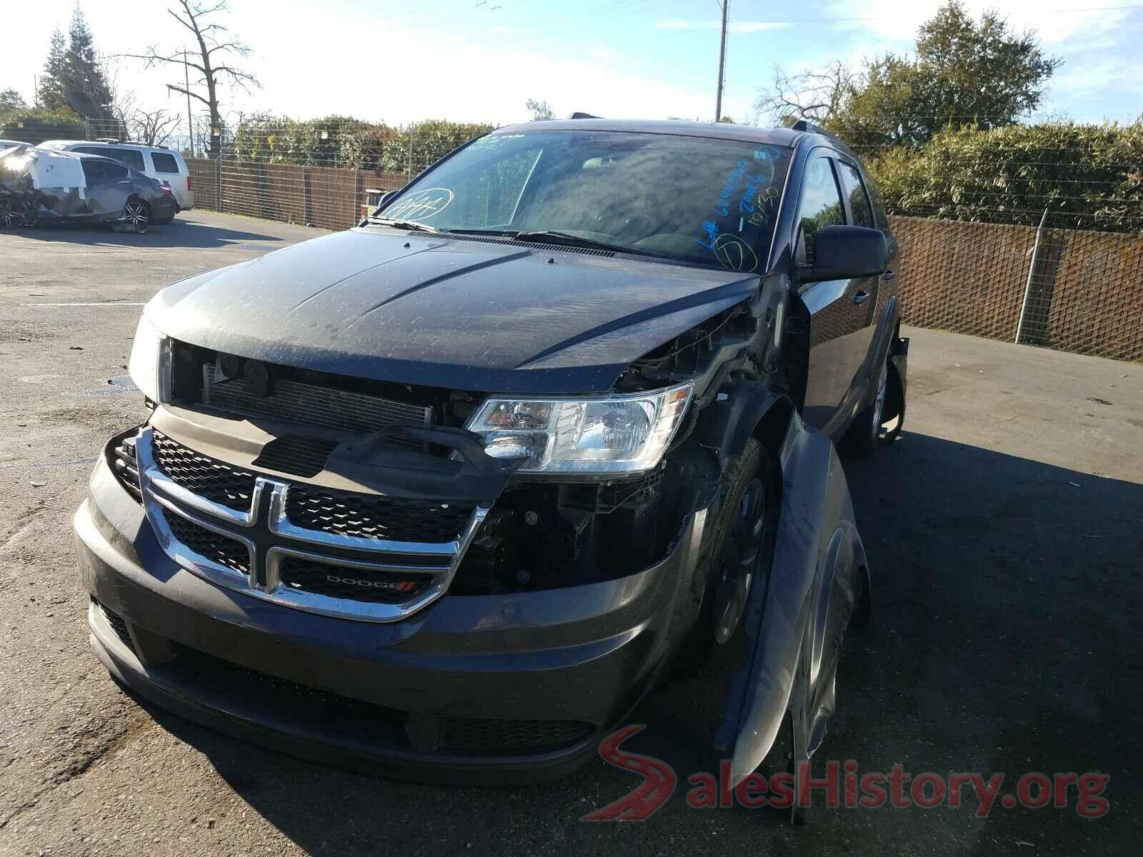 3C4PDCABXHT609681 2017 DODGE JOURNEY