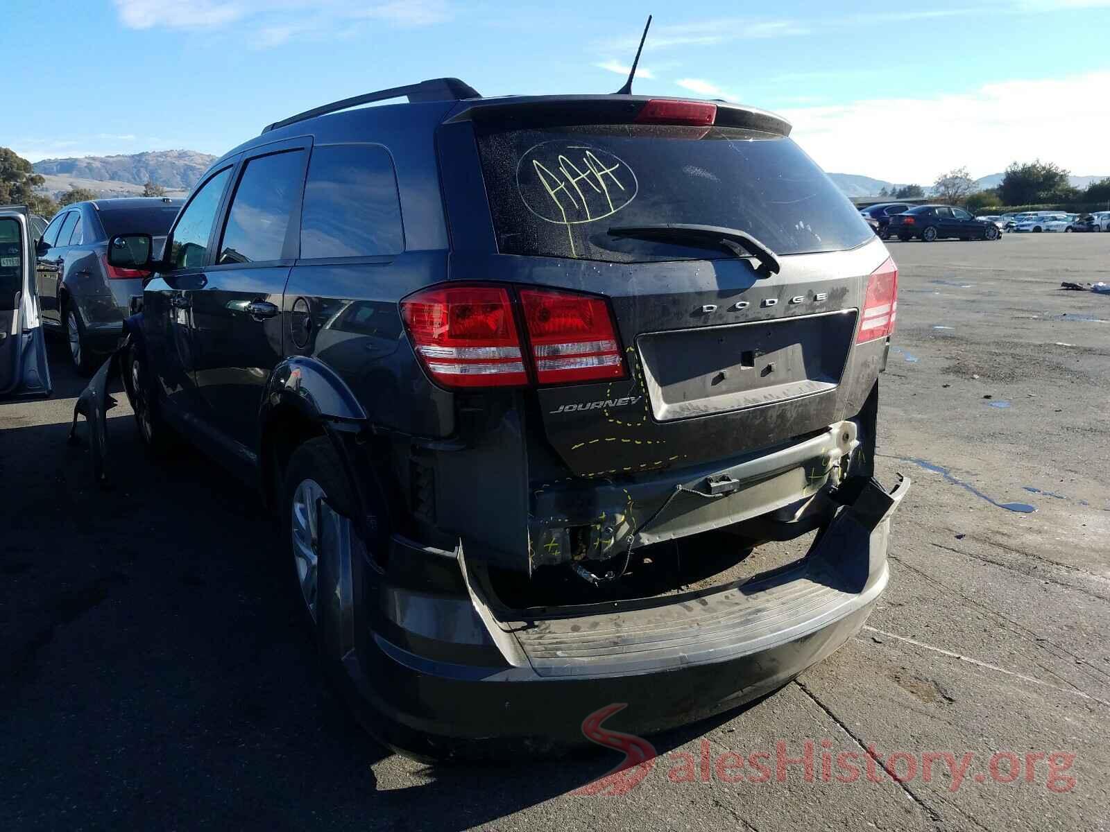 3C4PDCABXHT609681 2017 DODGE JOURNEY