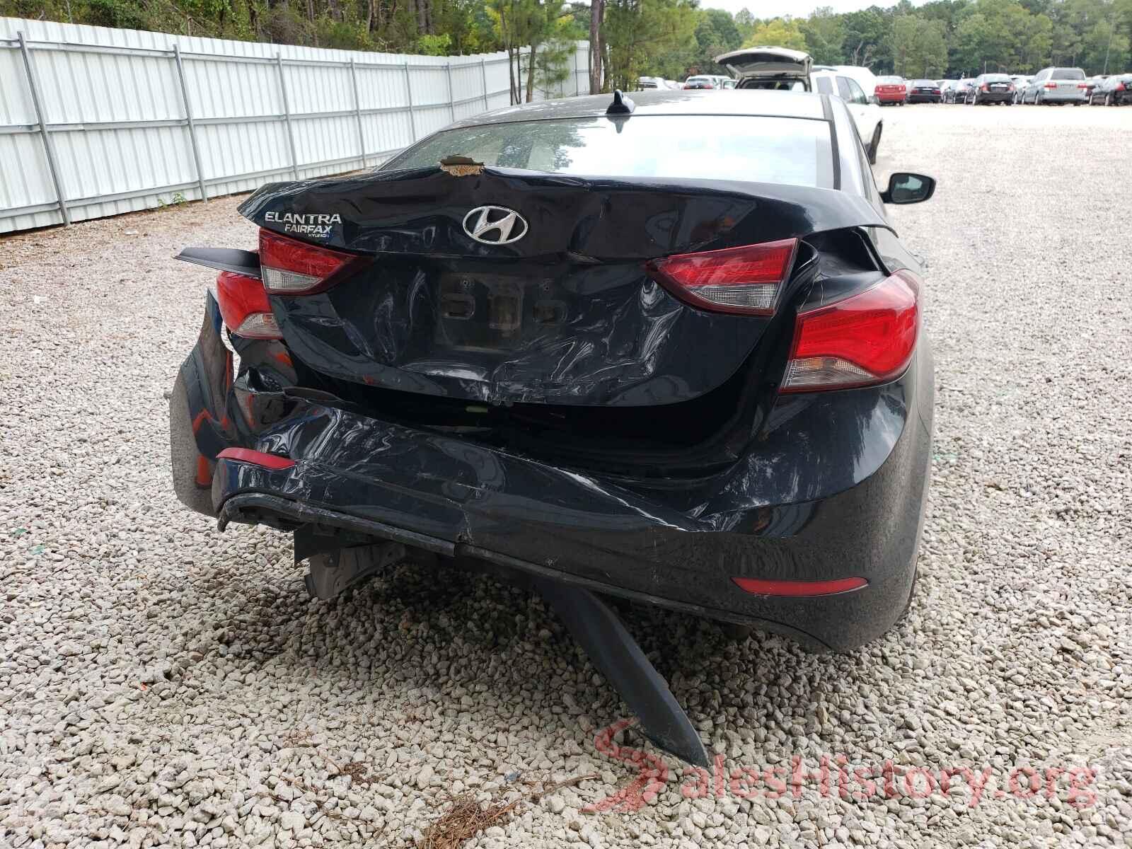 5NPDH4AE7GH782273 2016 HYUNDAI ELANTRA