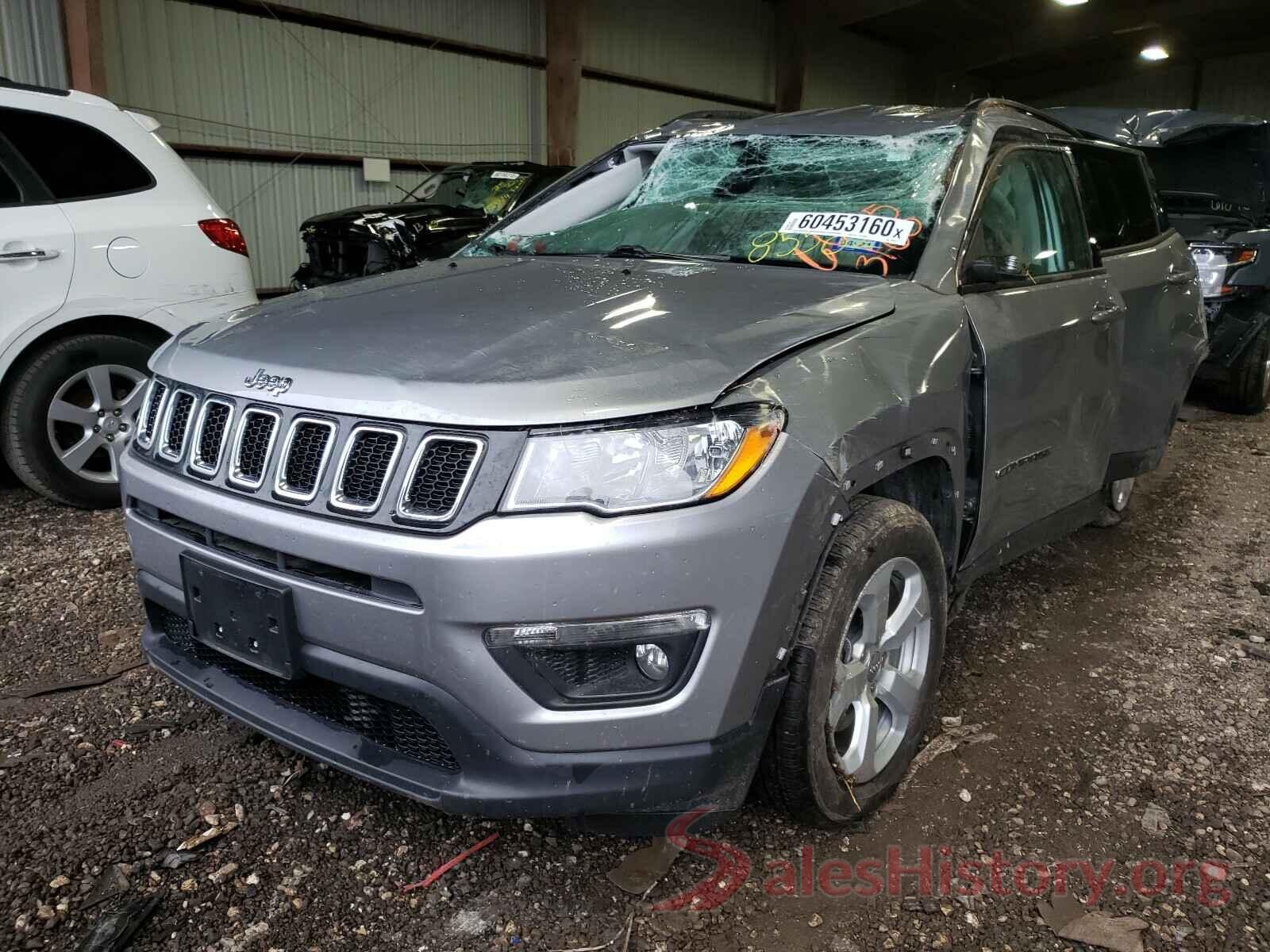 3C4NJCBB7KT855822 2019 JEEP COMPASS