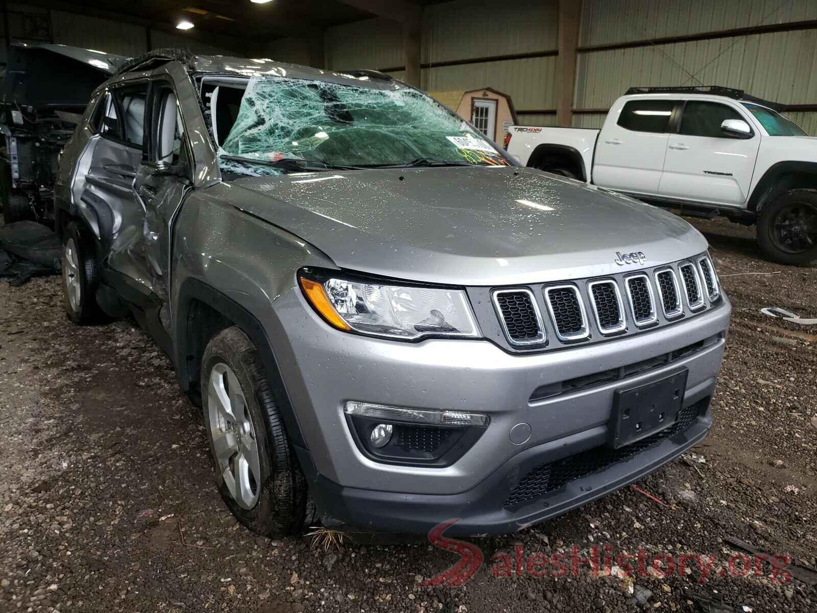 3C4NJCBB7KT855822 2019 JEEP COMPASS