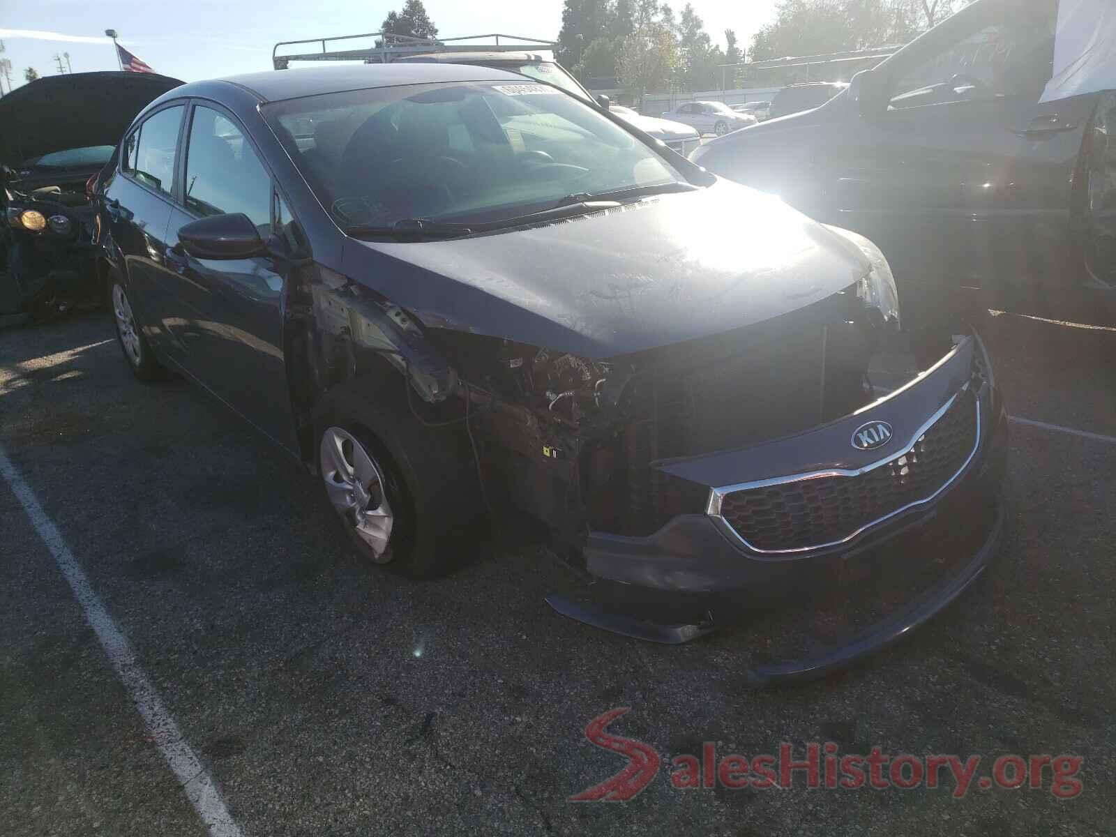 KNAFK4A6XG5536186 2016 KIA FORTE