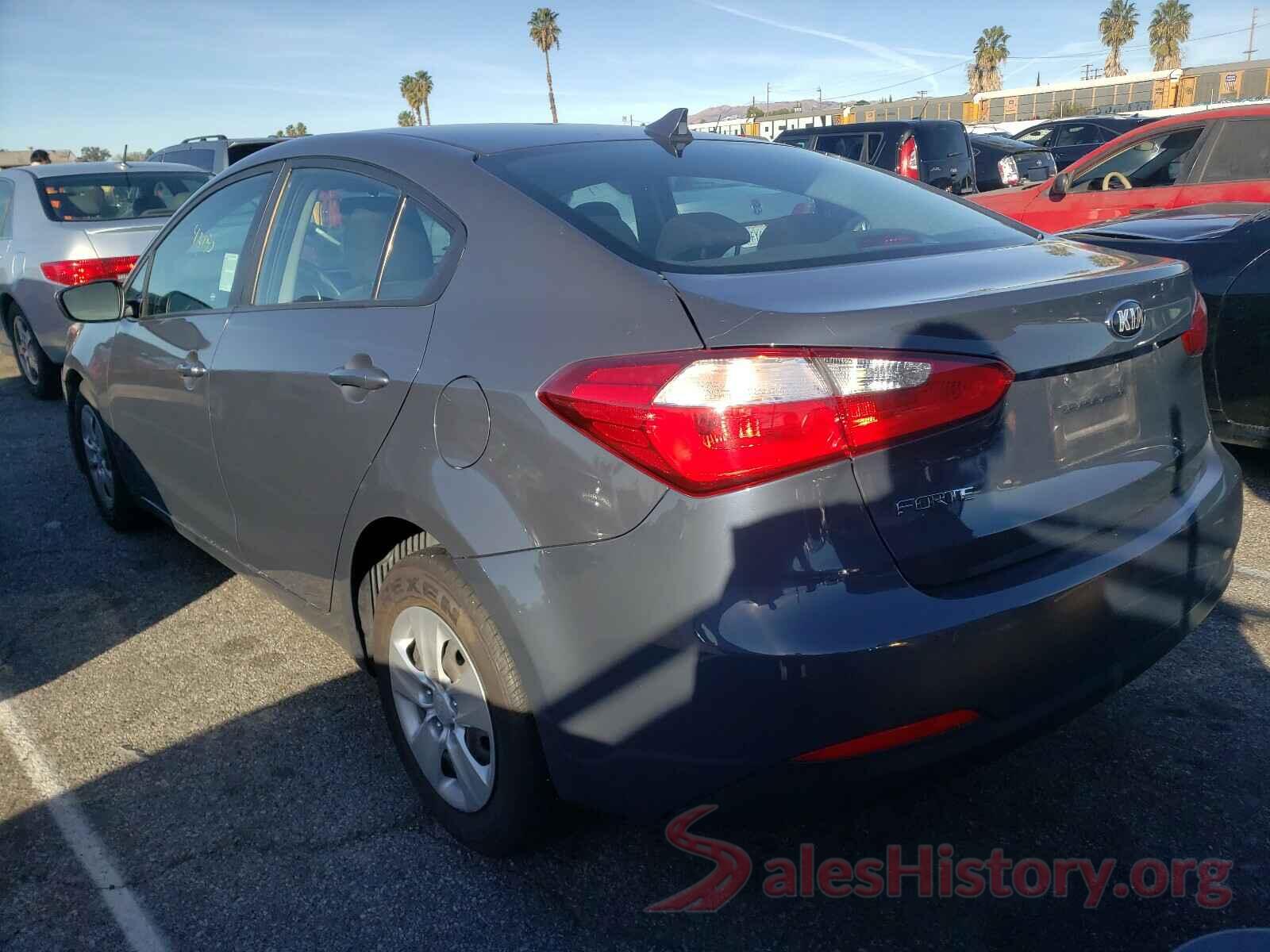 KNAFK4A6XG5536186 2016 KIA FORTE