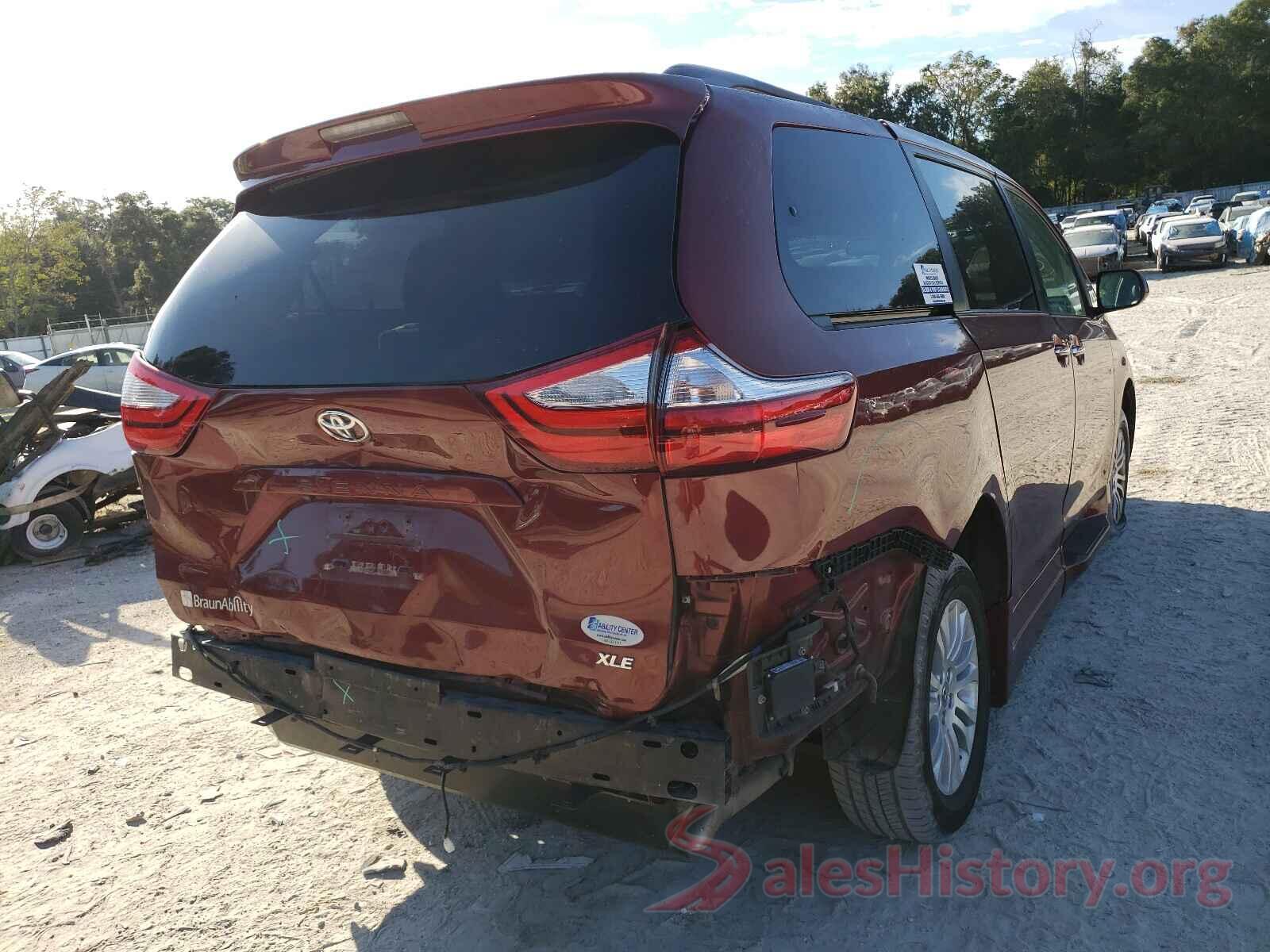 5TDYK3DC7GS707218 2016 TOYOTA SIENNA