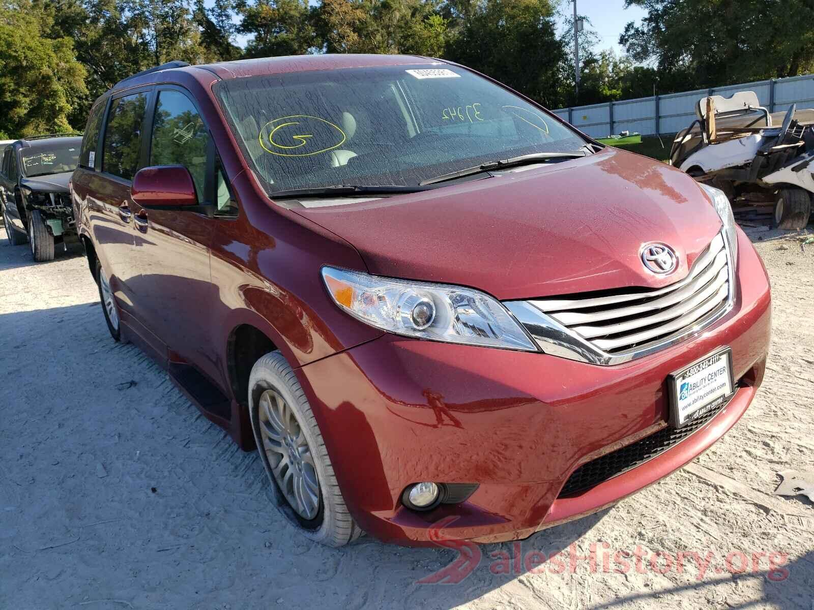 5TDYK3DC7GS707218 2016 TOYOTA SIENNA