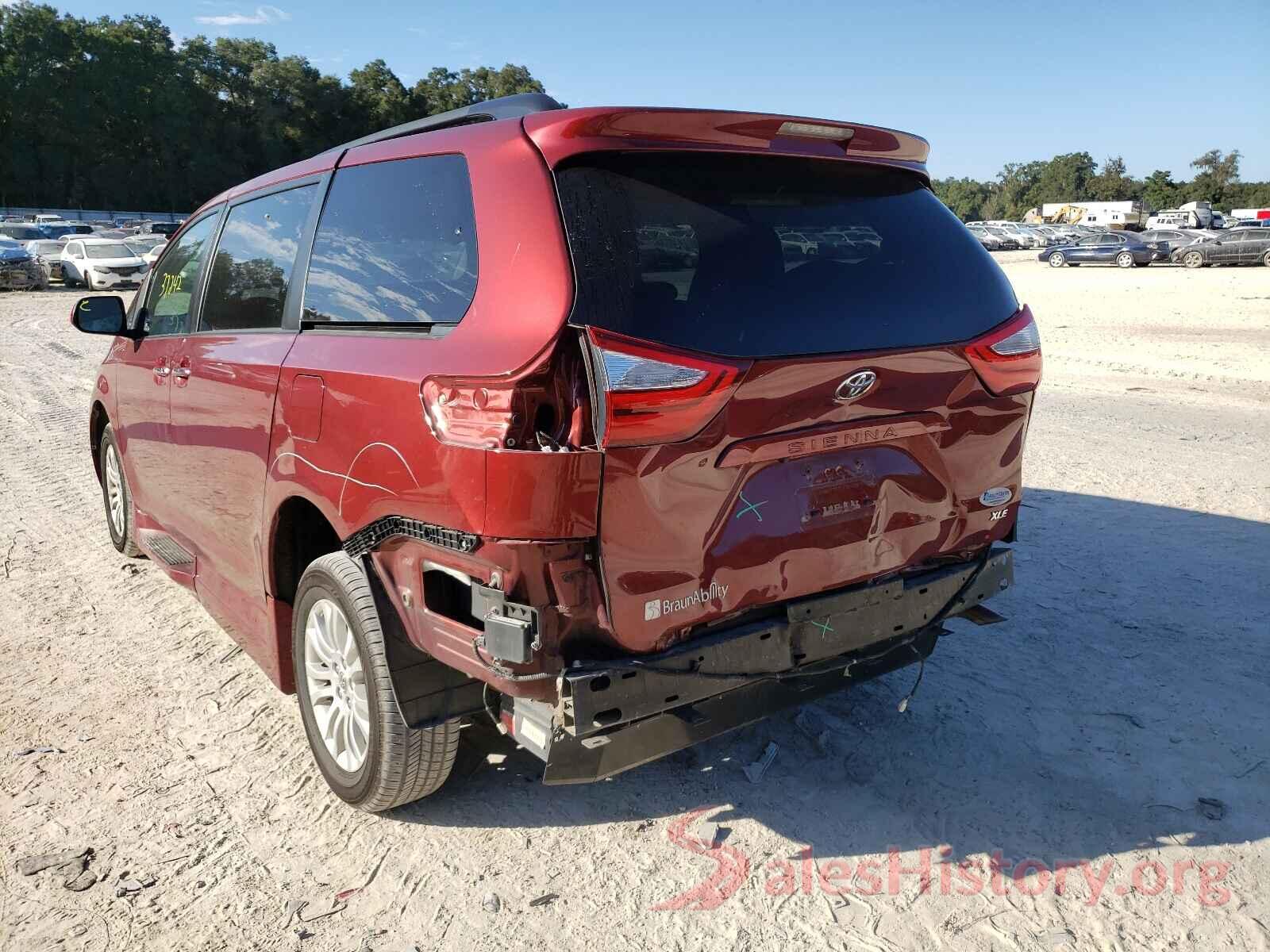 5TDYK3DC7GS707218 2016 TOYOTA SIENNA