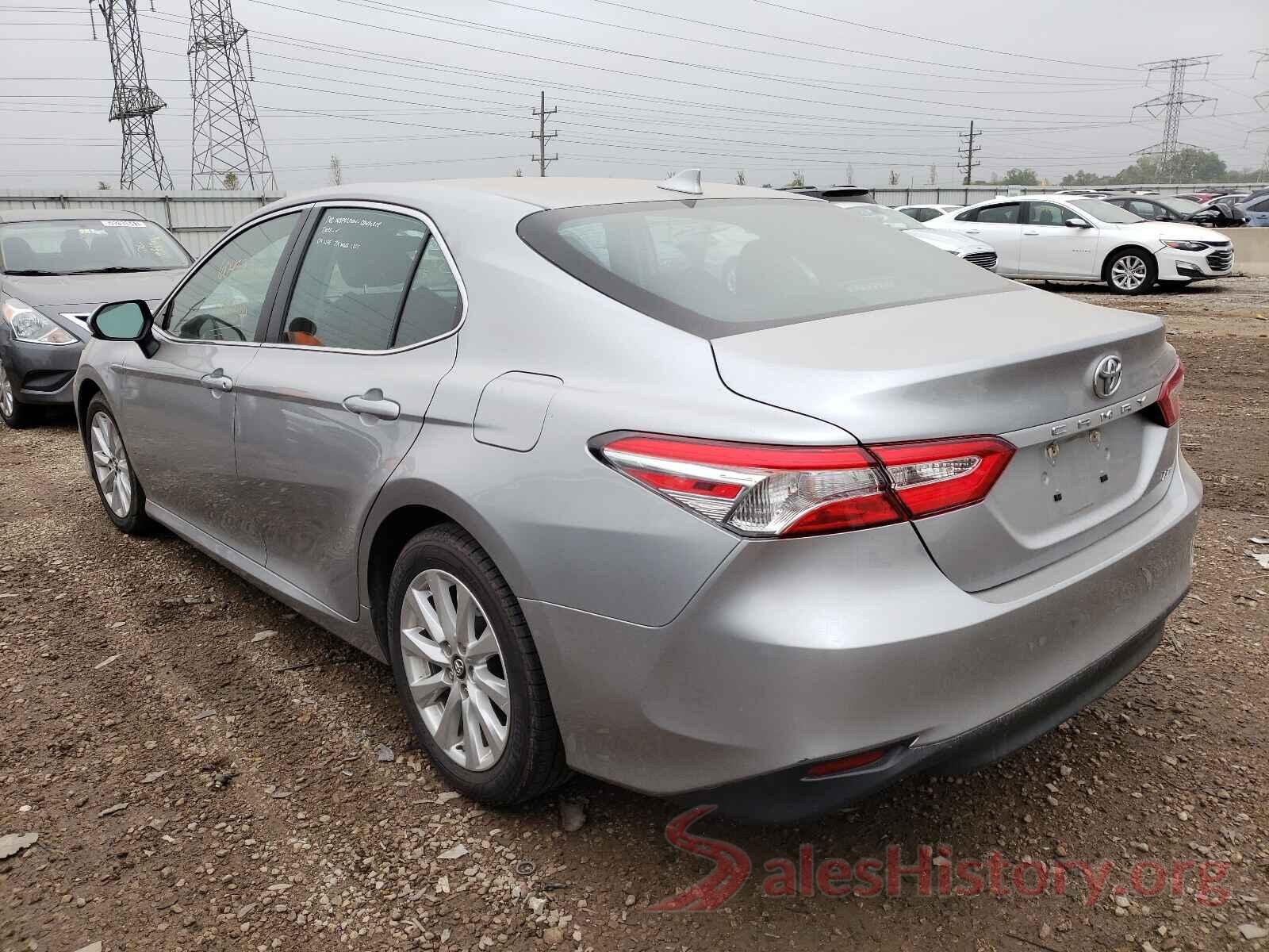 4T1B11HK0KU788514 2019 TOYOTA CAMRY