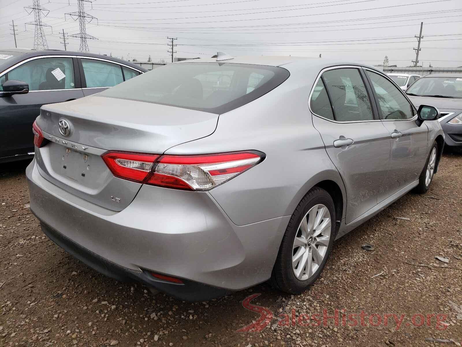 4T1B11HK0KU788514 2019 TOYOTA CAMRY