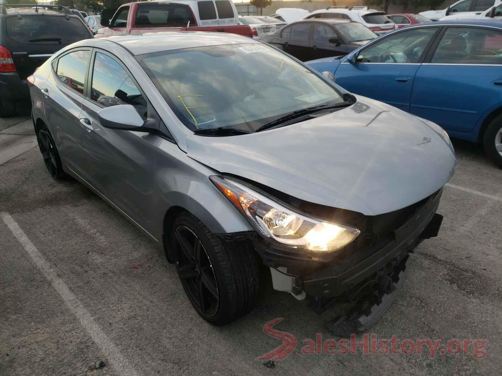 KMHDH4AE6GU476960 2016 HYUNDAI ELANTRA