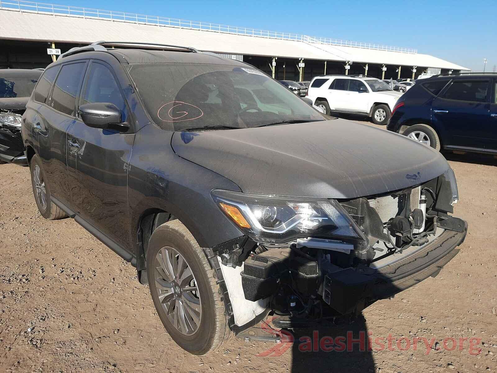 5N1DR2MN3JC667195 2018 NISSAN PATHFINDER