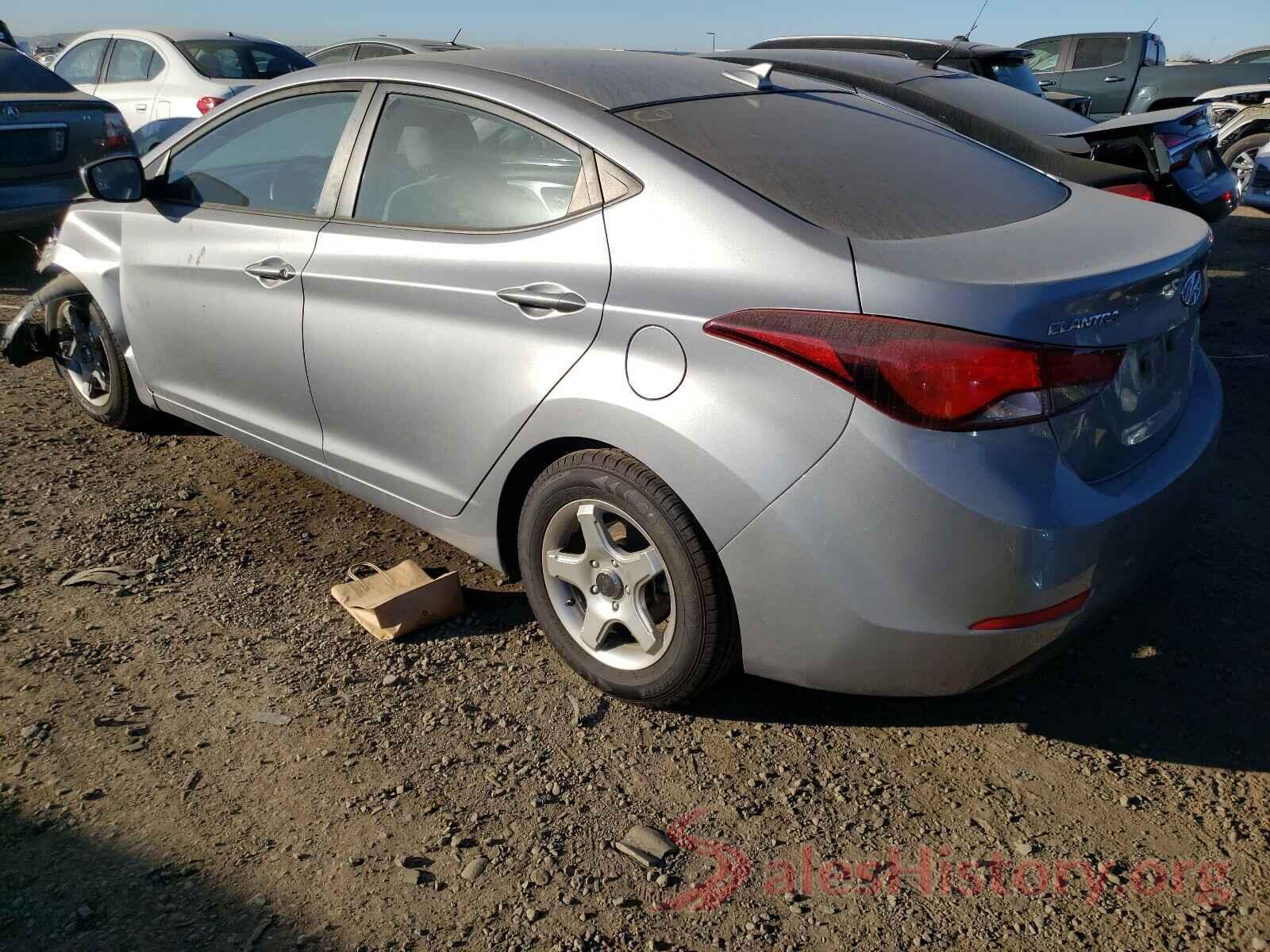 5NPDH4AE7GH759849 2016 HYUNDAI ELANTRA