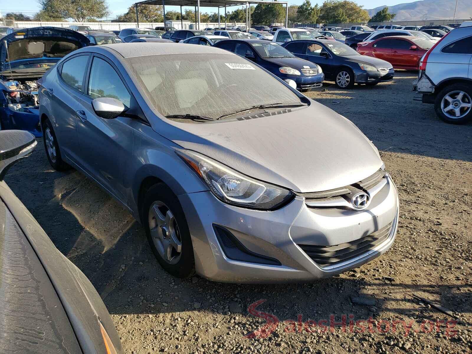 5NPDH4AE7GH759849 2016 HYUNDAI ELANTRA