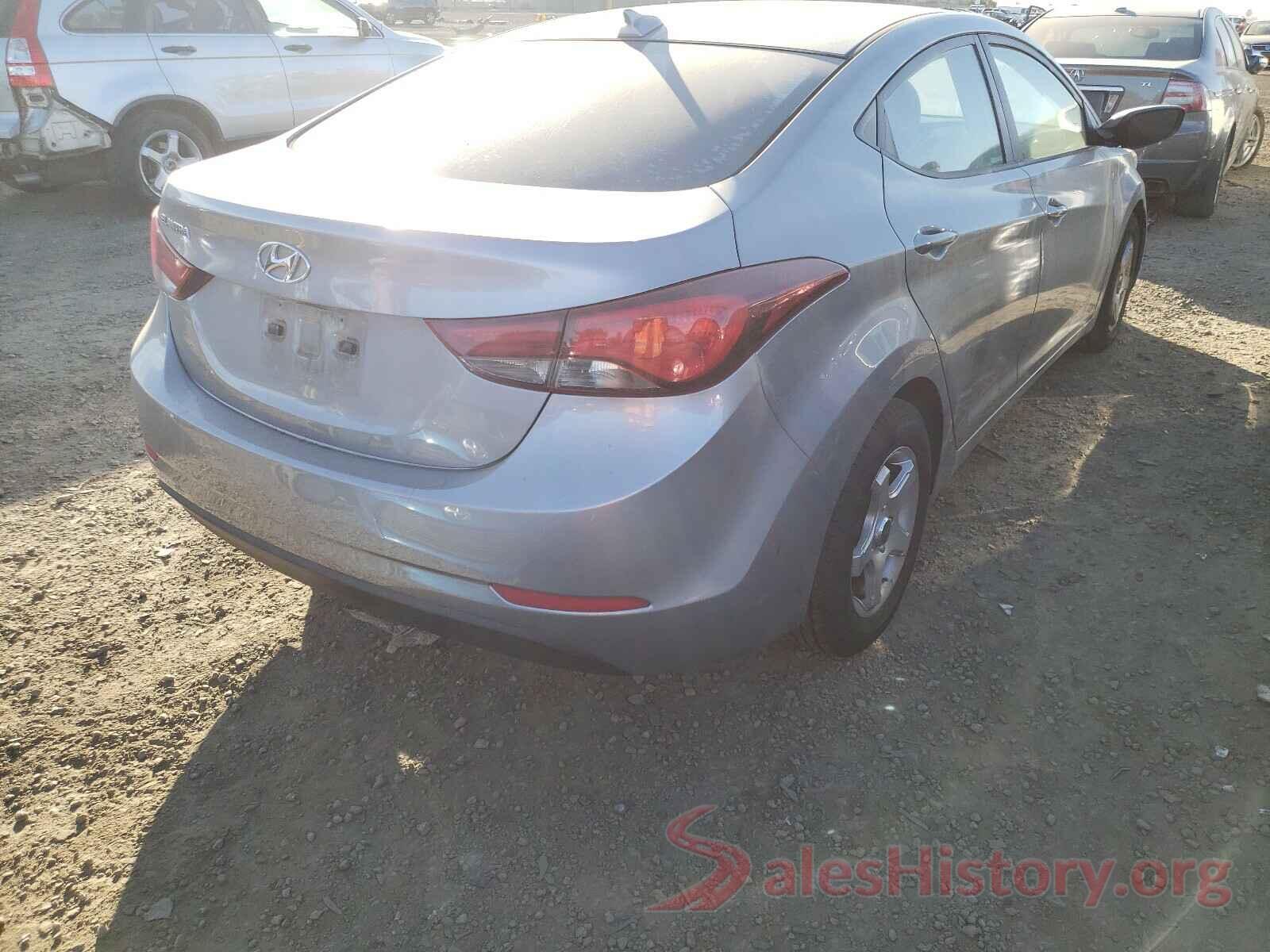 5NPDH4AE7GH759849 2016 HYUNDAI ELANTRA