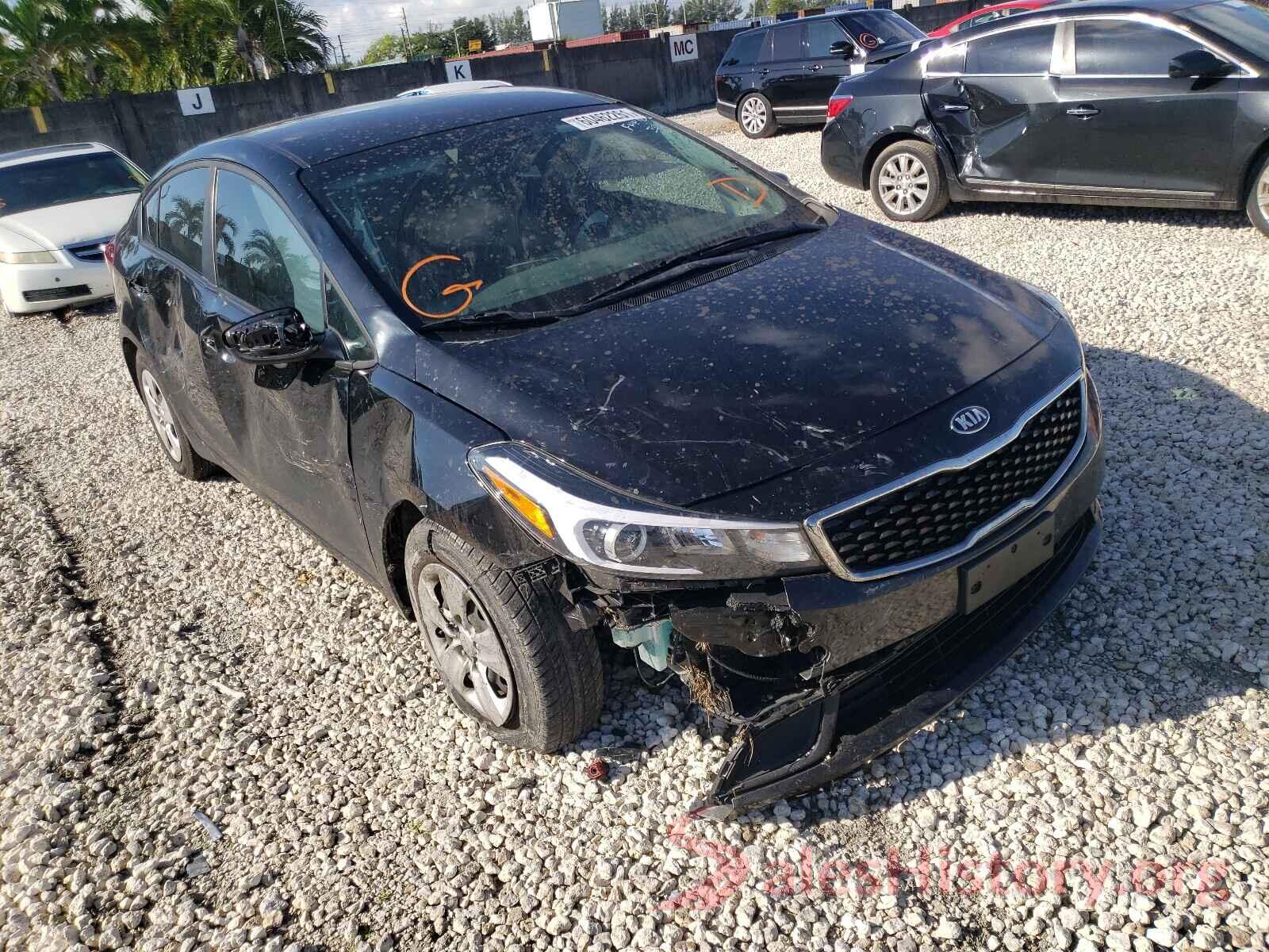 3KPFK4A75HE127837 2017 KIA FORTE