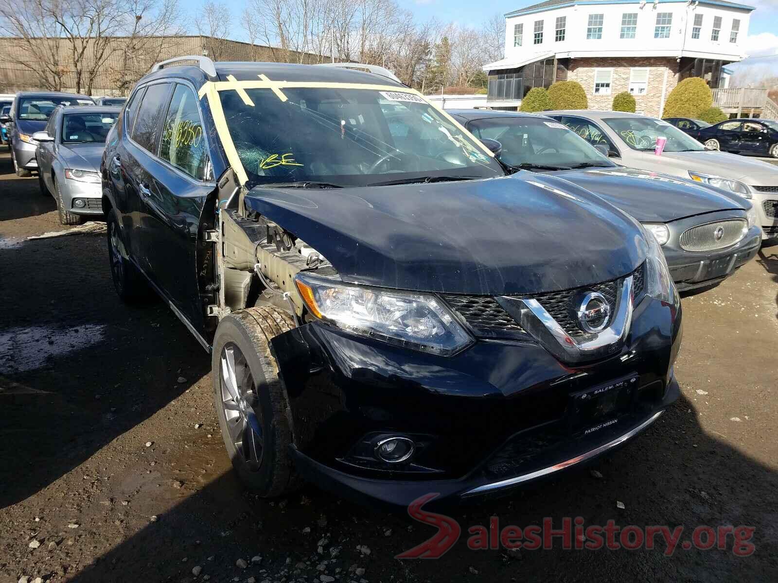 5N1AT2MV4GC758974 2016 NISSAN ROGUE