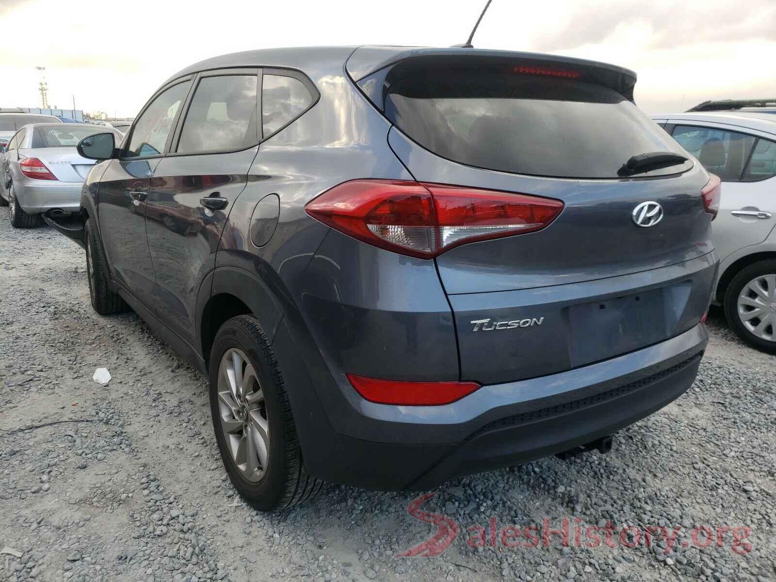 KM8J23A44HU530571 2017 HYUNDAI TUCSON