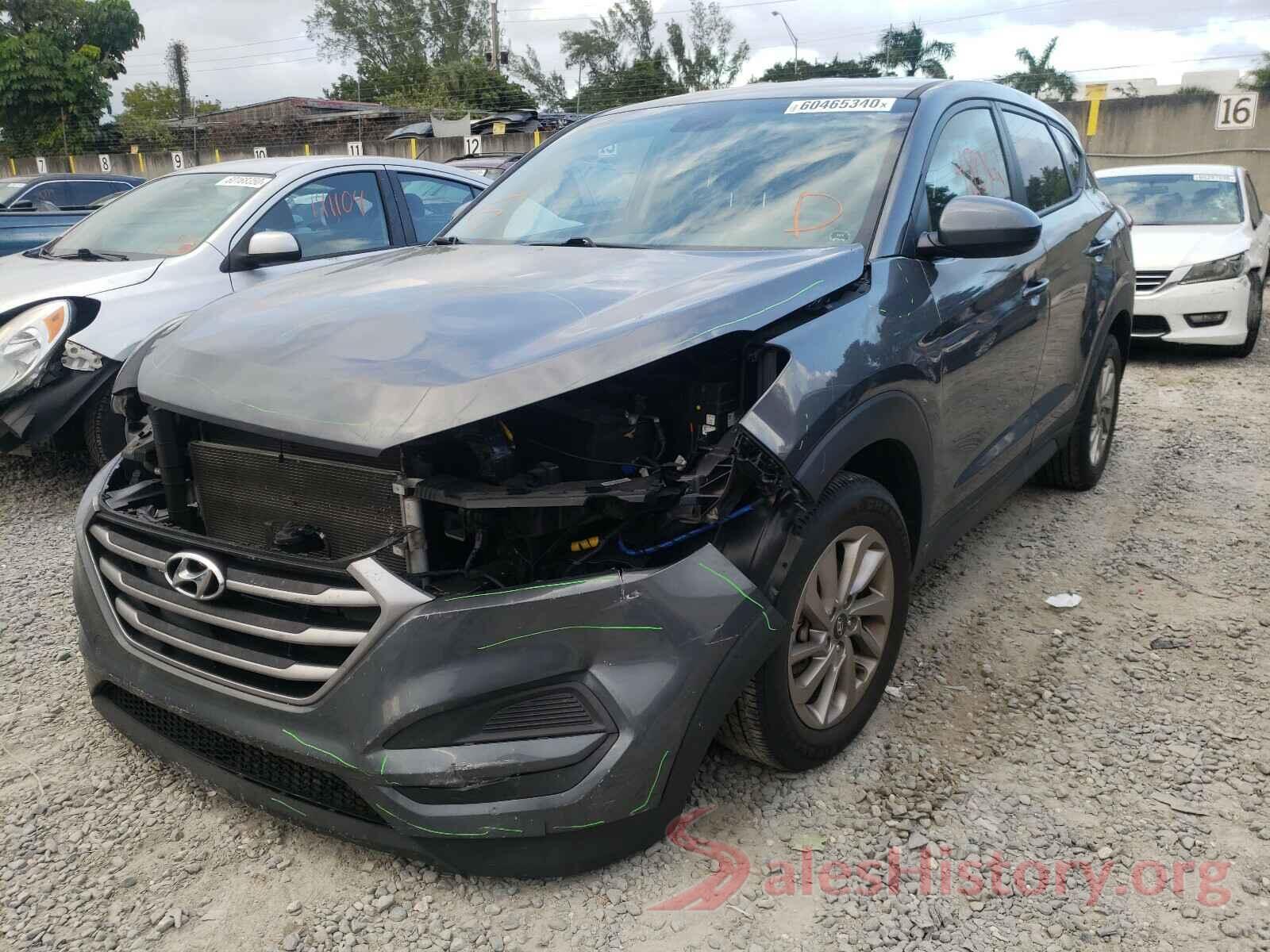 KM8J23A44HU530571 2017 HYUNDAI TUCSON