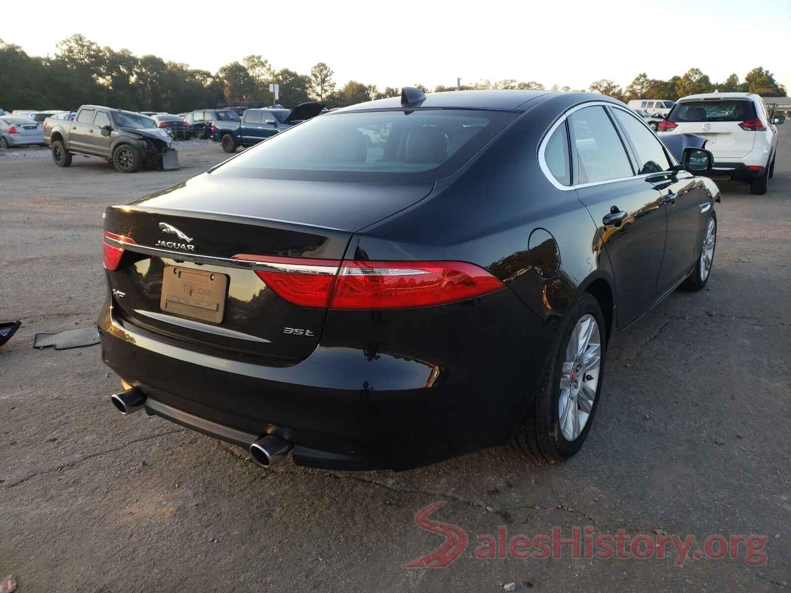 SAJBD4BV5GCY16595 2016 JAGUAR XF