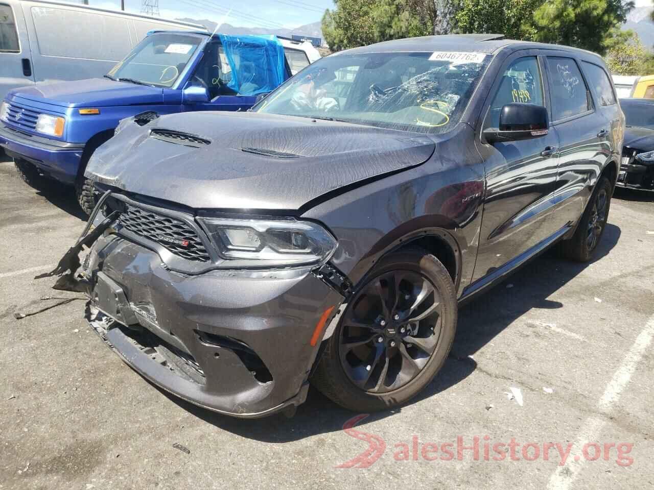 1C4SDJCT2MC762355 2021 DODGE DURANGO