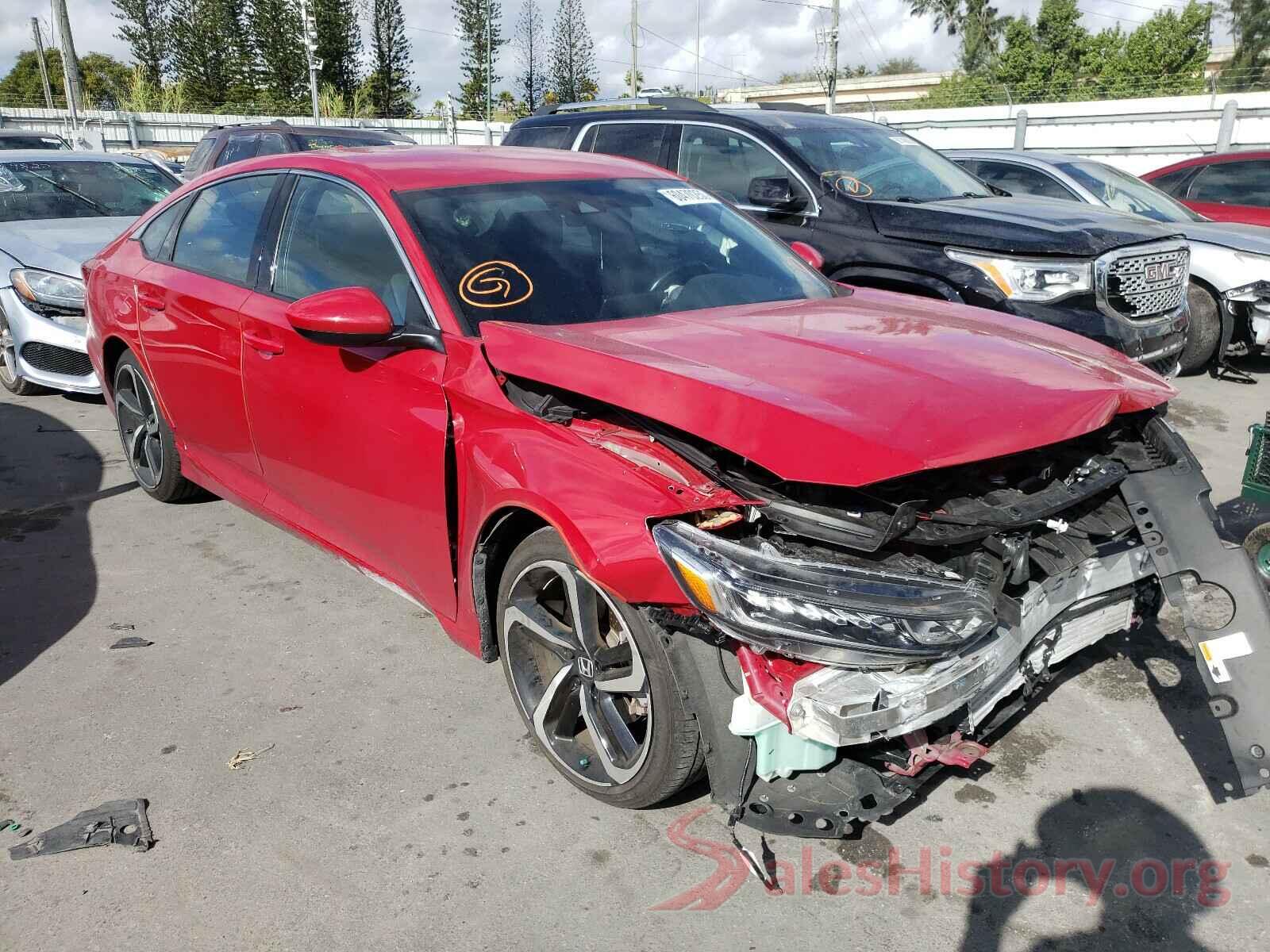 1HGCV1F39KA165601 2019 HONDA ACCORD