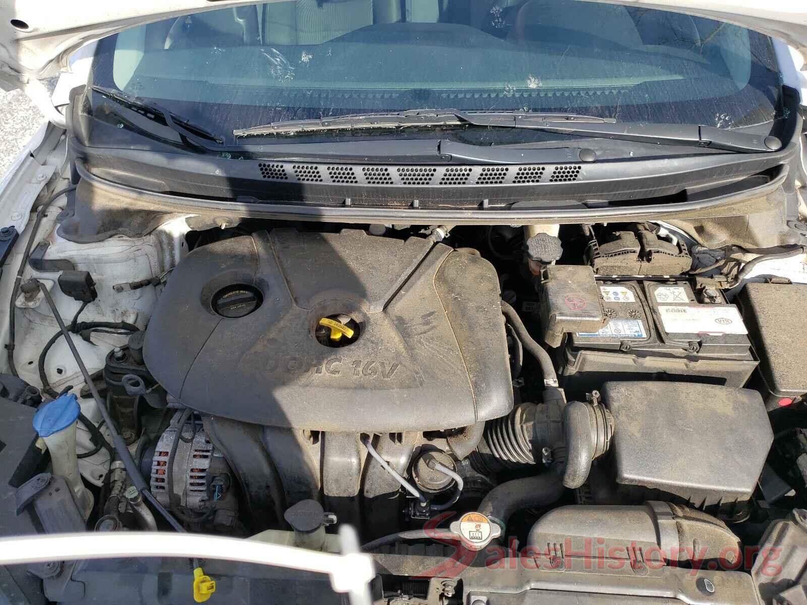 5NPDH4AE4GH767097 2016 HYUNDAI ELANTRA