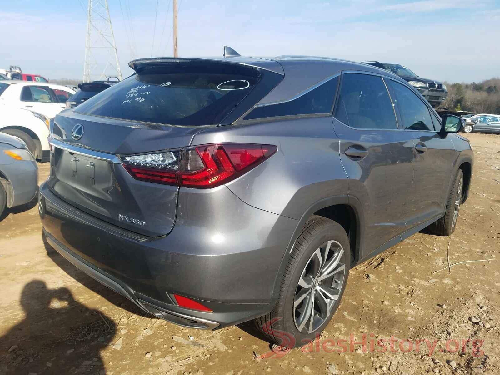 2T2HZMAA4LC165479 2020 LEXUS RX350