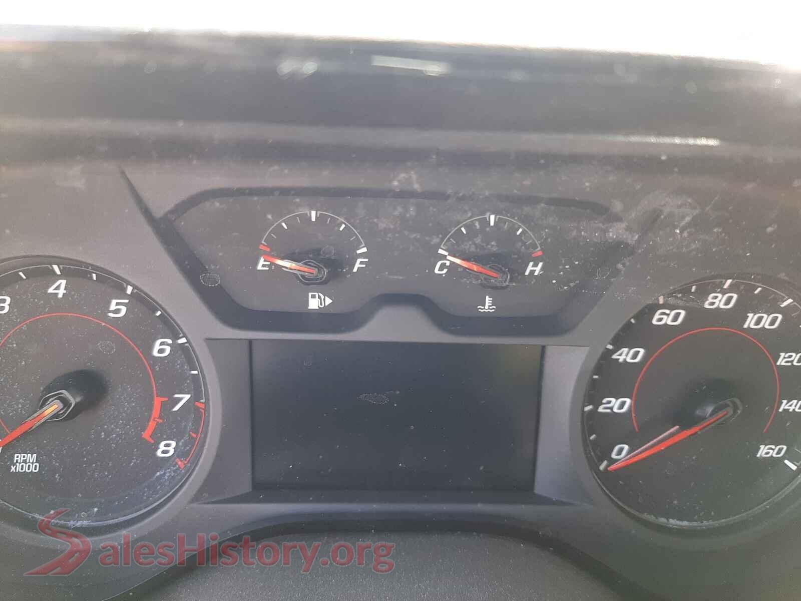 2021 CHEVROLET CAMARO VIN 1G1FB1RX5M0123172, interior dashboard