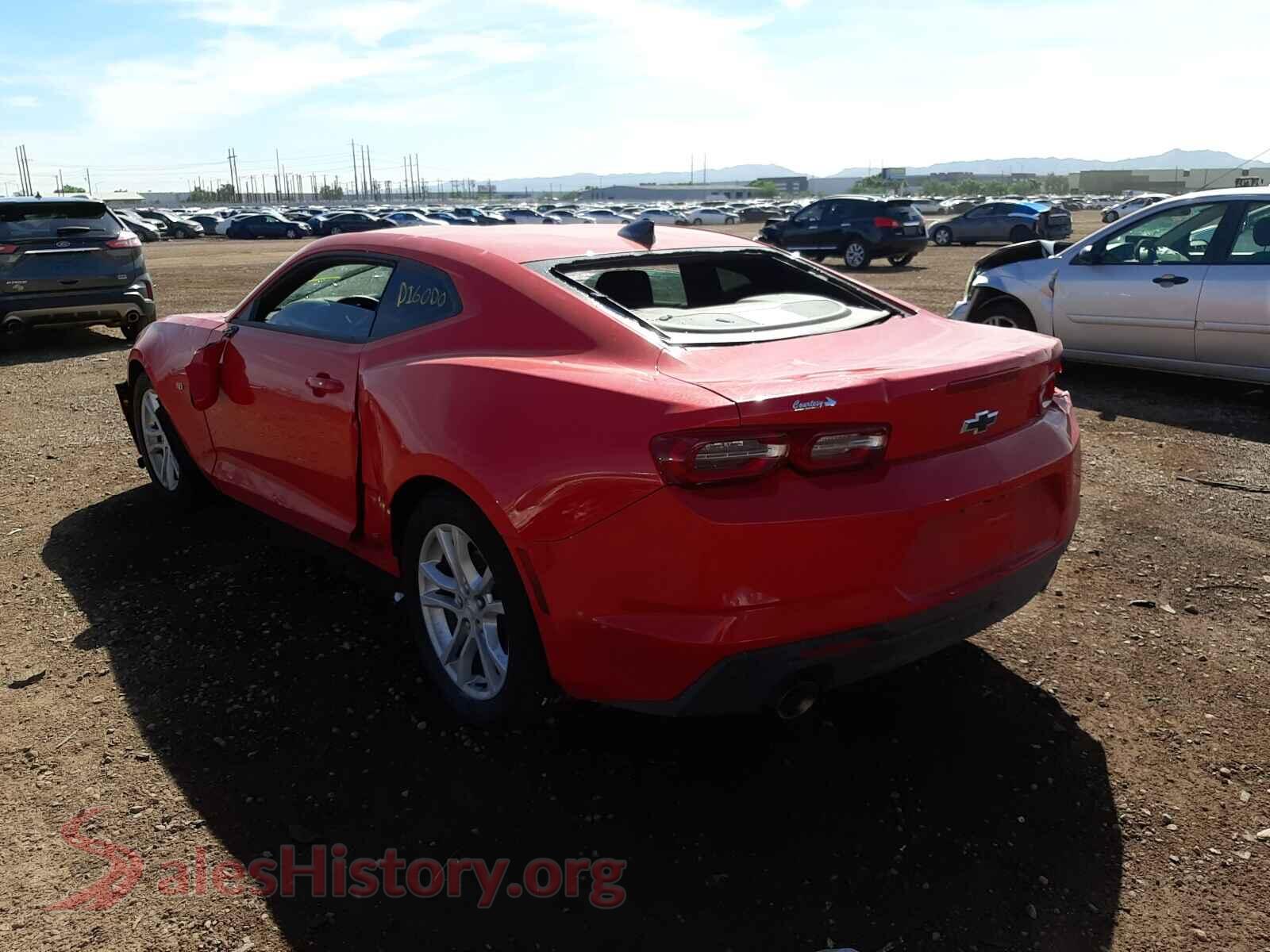 2021 CHEVROLET CAMARO VIN 1G1FB1RX5M0123172, right side view