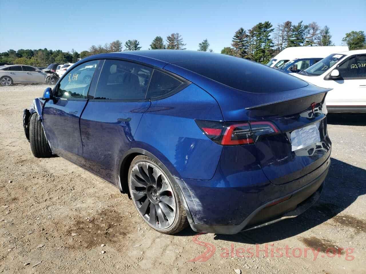 7SAYGDEFXNF464881 2022 TESLA MODEL Y