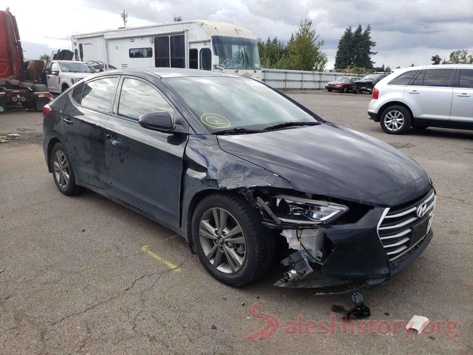 5NPD84LF3JH237393 2018 HYUNDAI ELANTRA