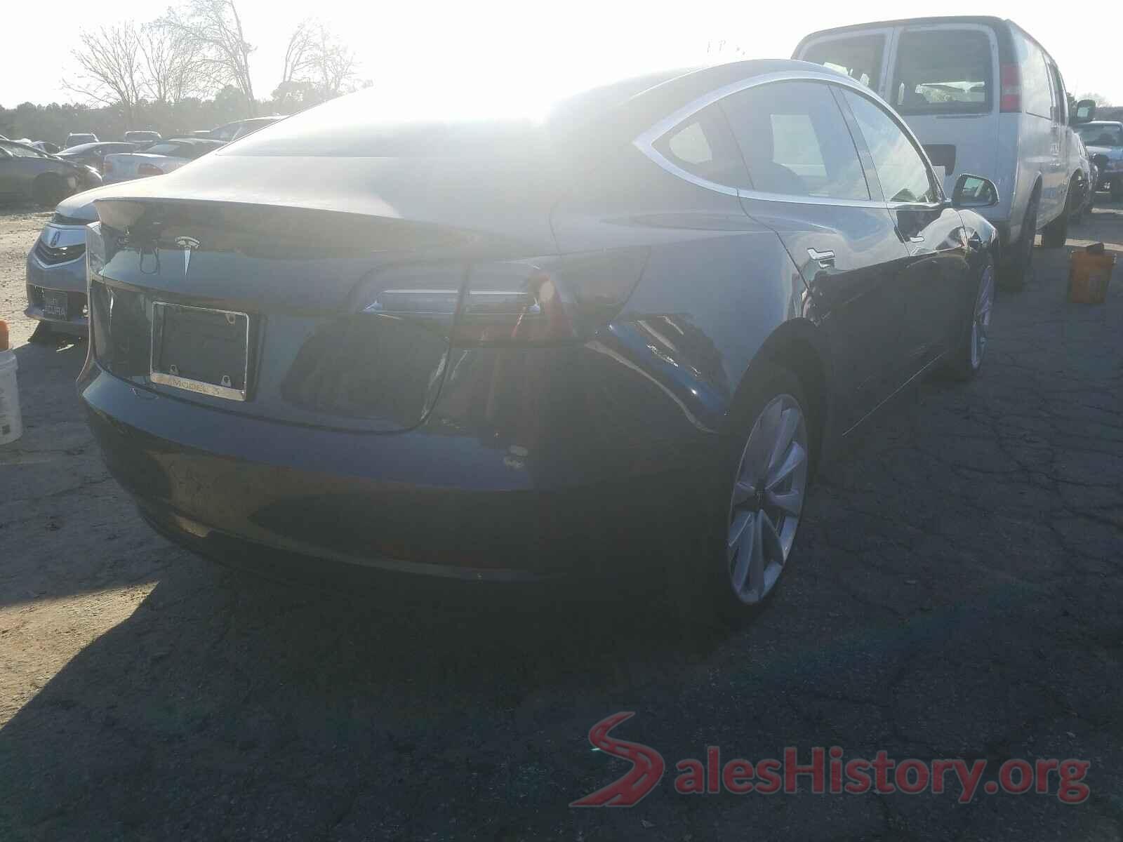 5YJ3E1EAXKF402005 2019 TESLA MODEL 3