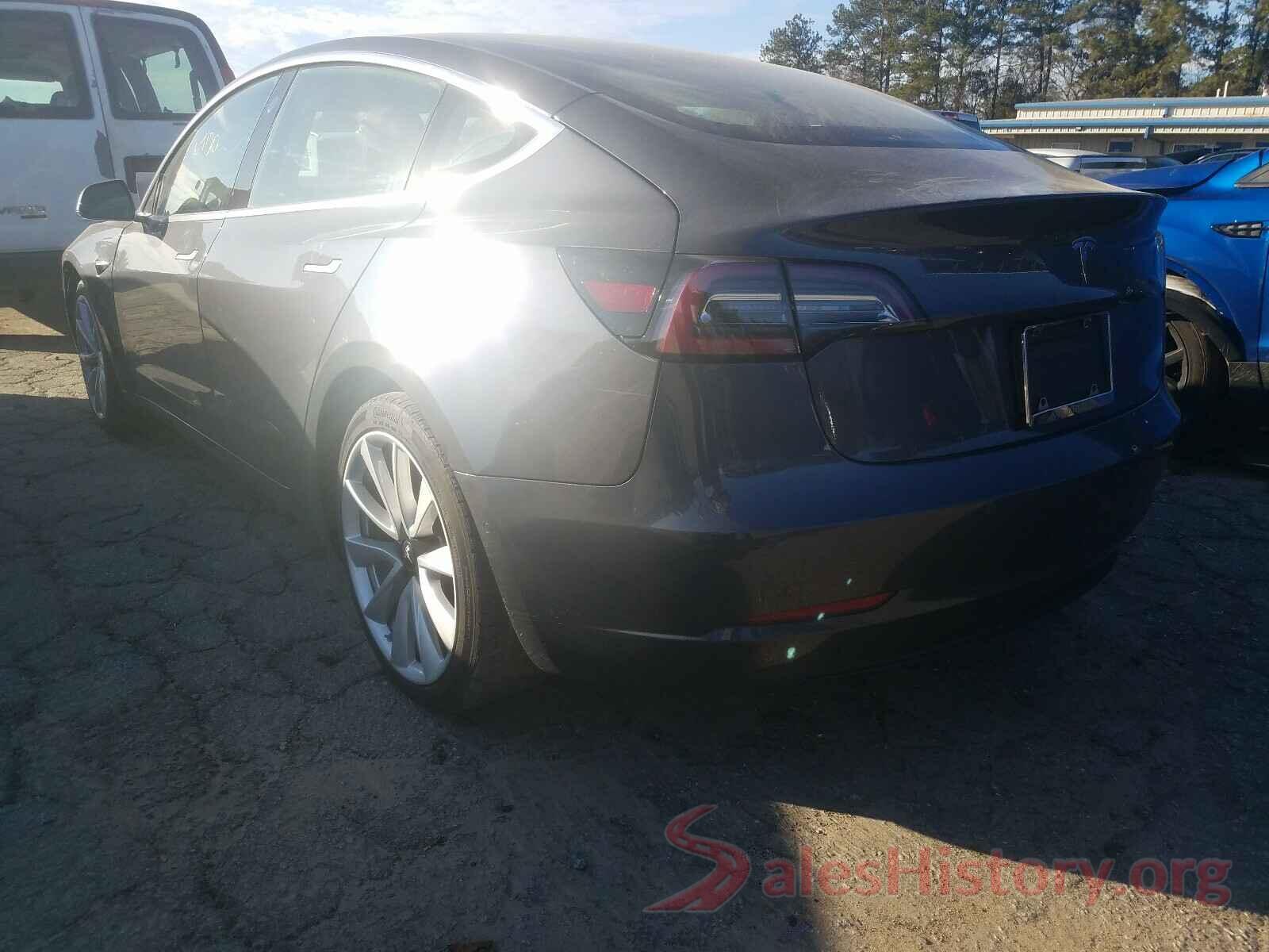 5YJ3E1EAXKF402005 2019 TESLA MODEL 3